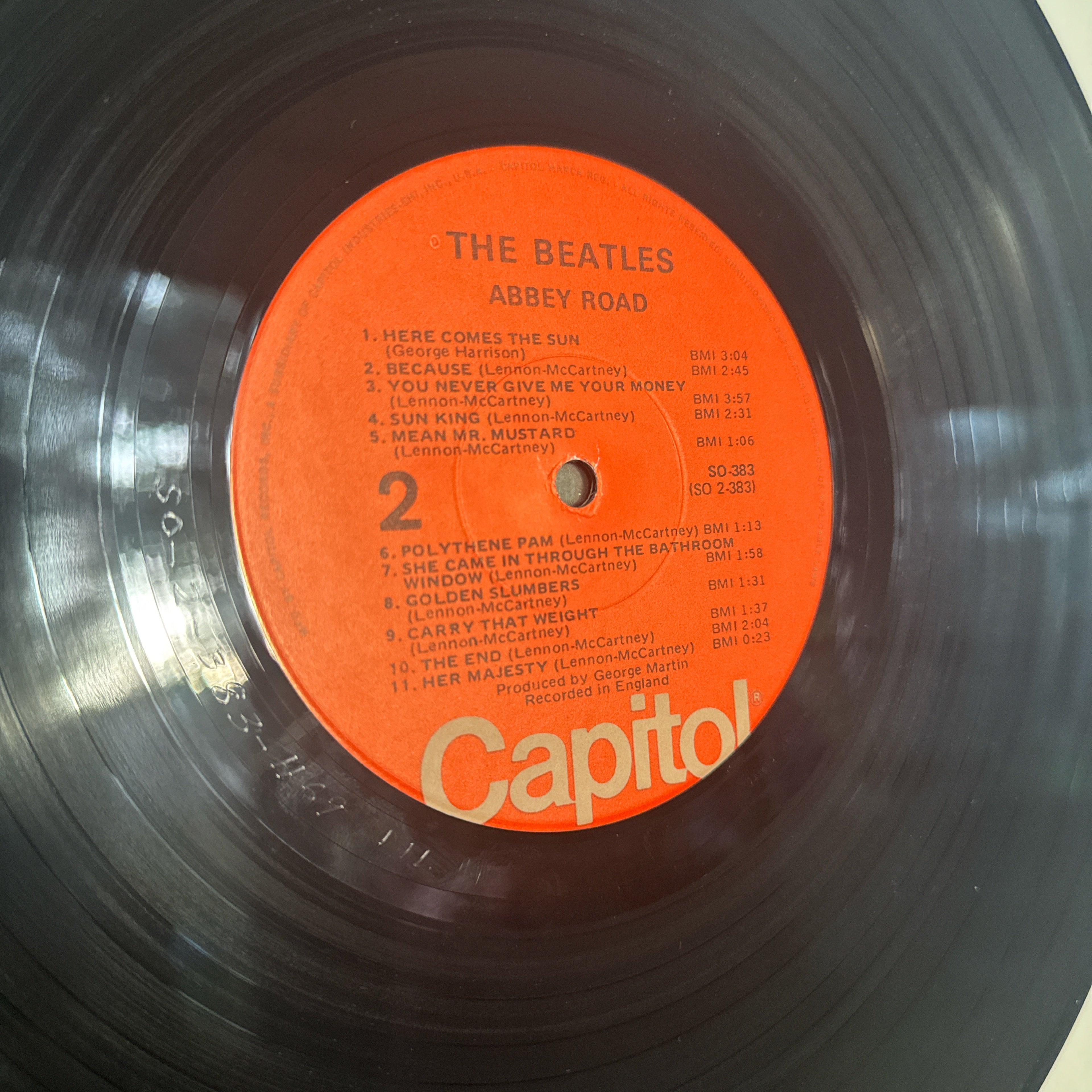 1971 release Beatles abbey road