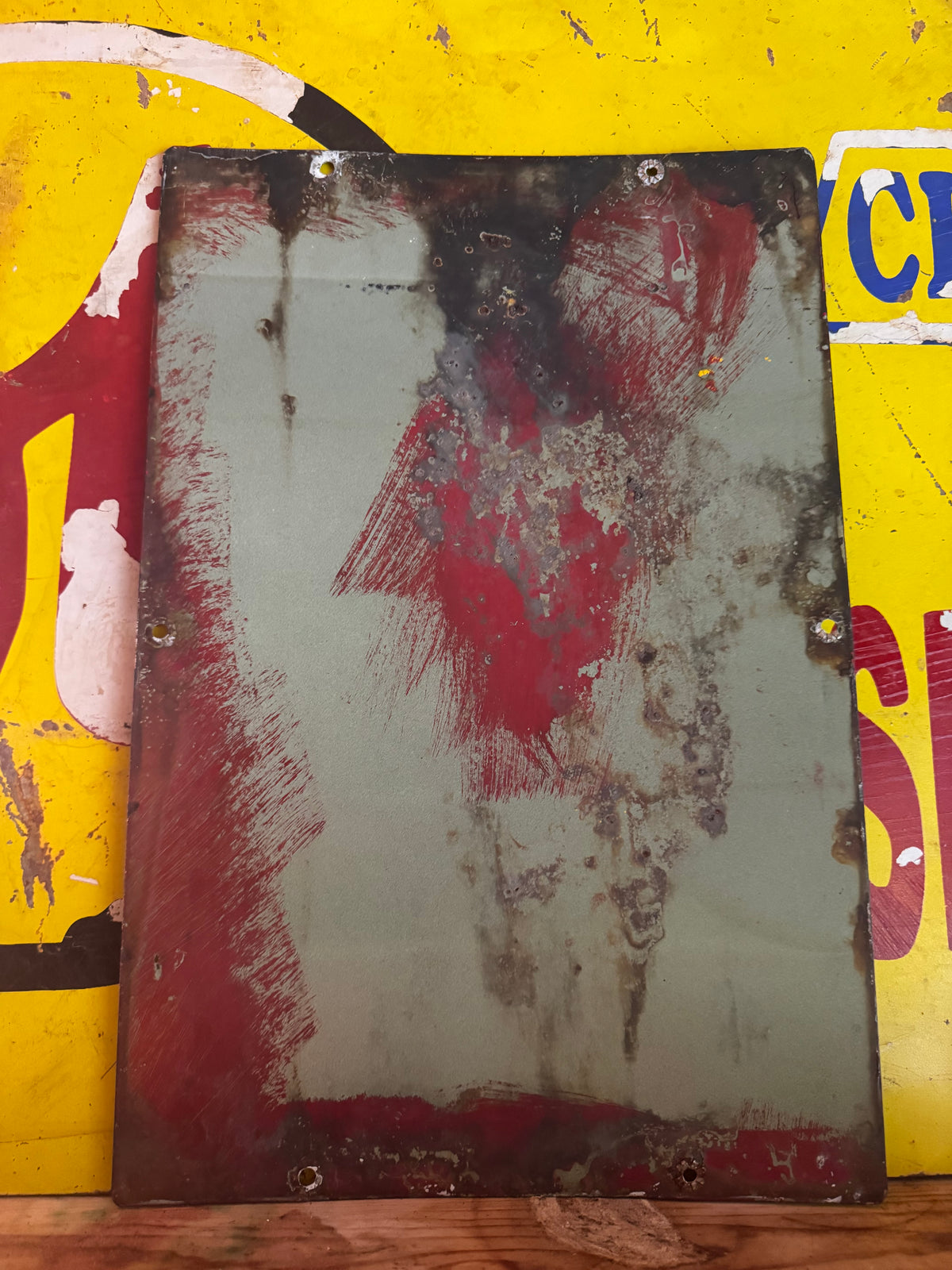 1956 Texaco Fire Chief Gasoline Pump Plate