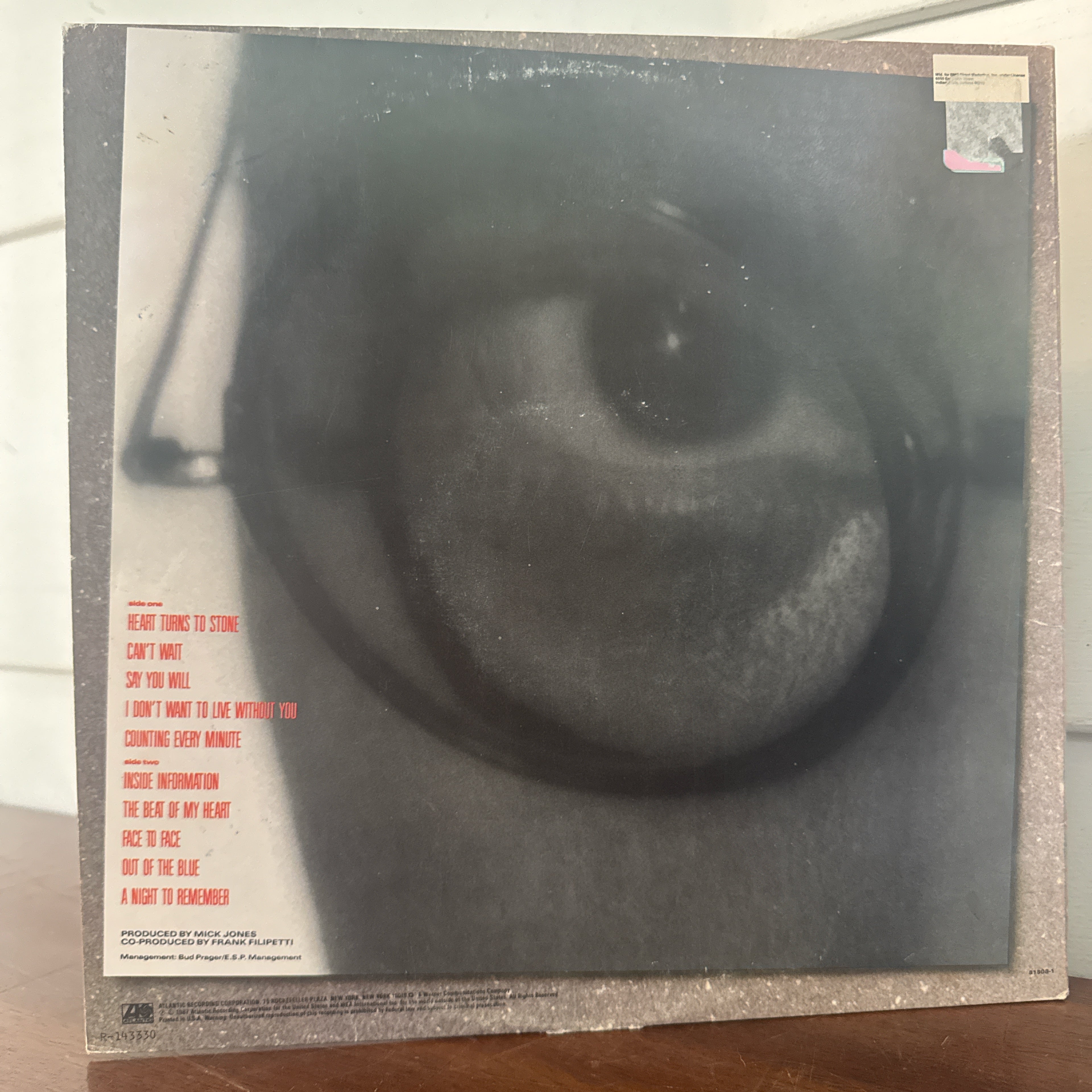 Foreigner Inside Information (1987)