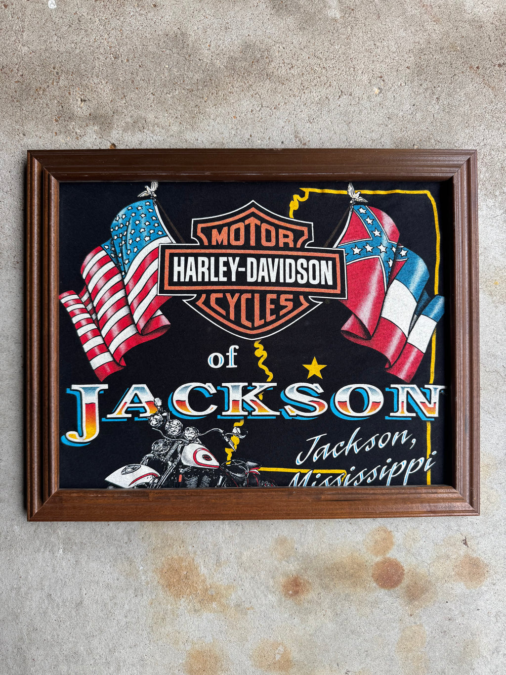 Vintage Harley Davidson Wall Hanger.