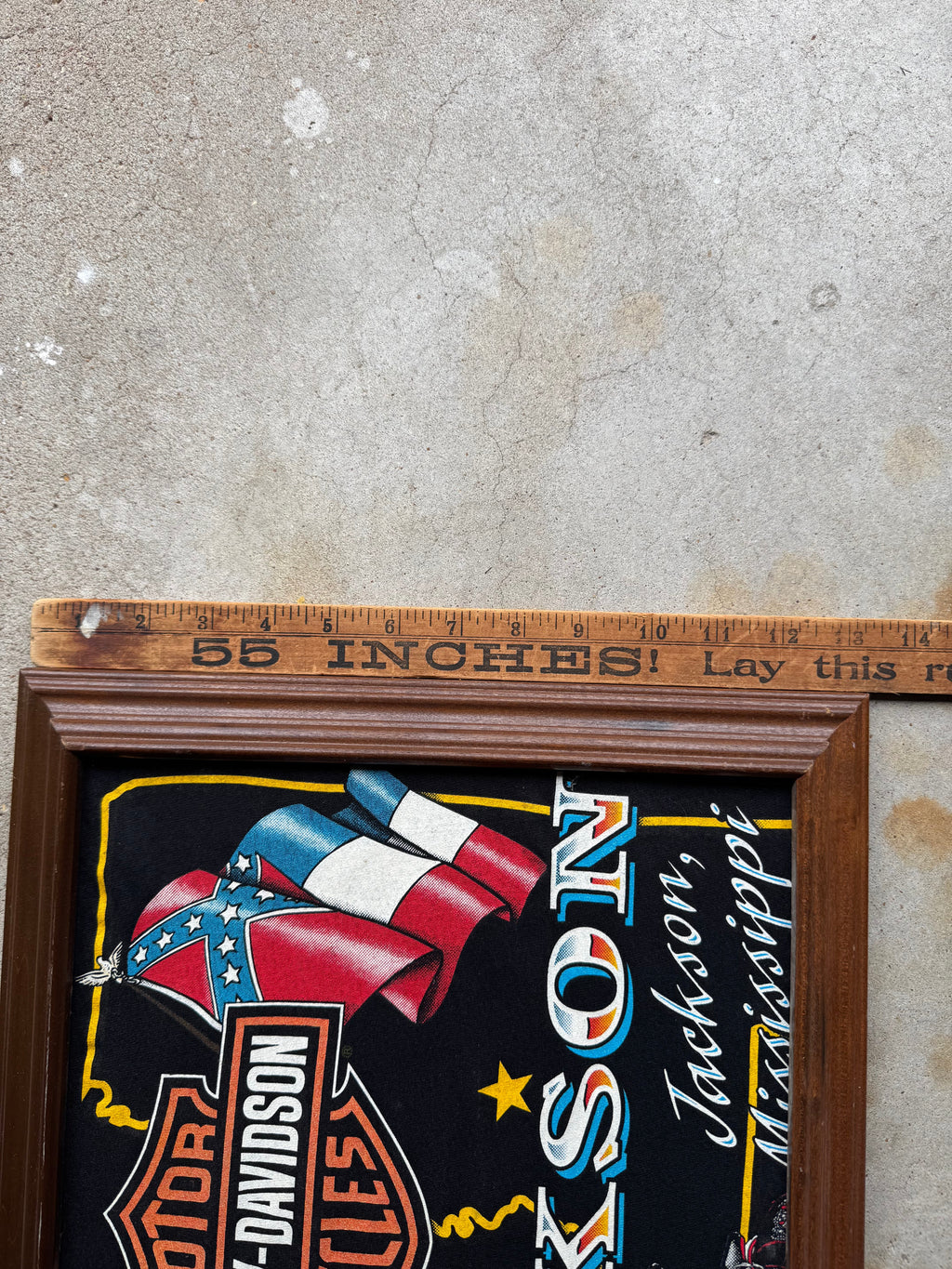 Vintage Harley Davidson Wall Hanger.
