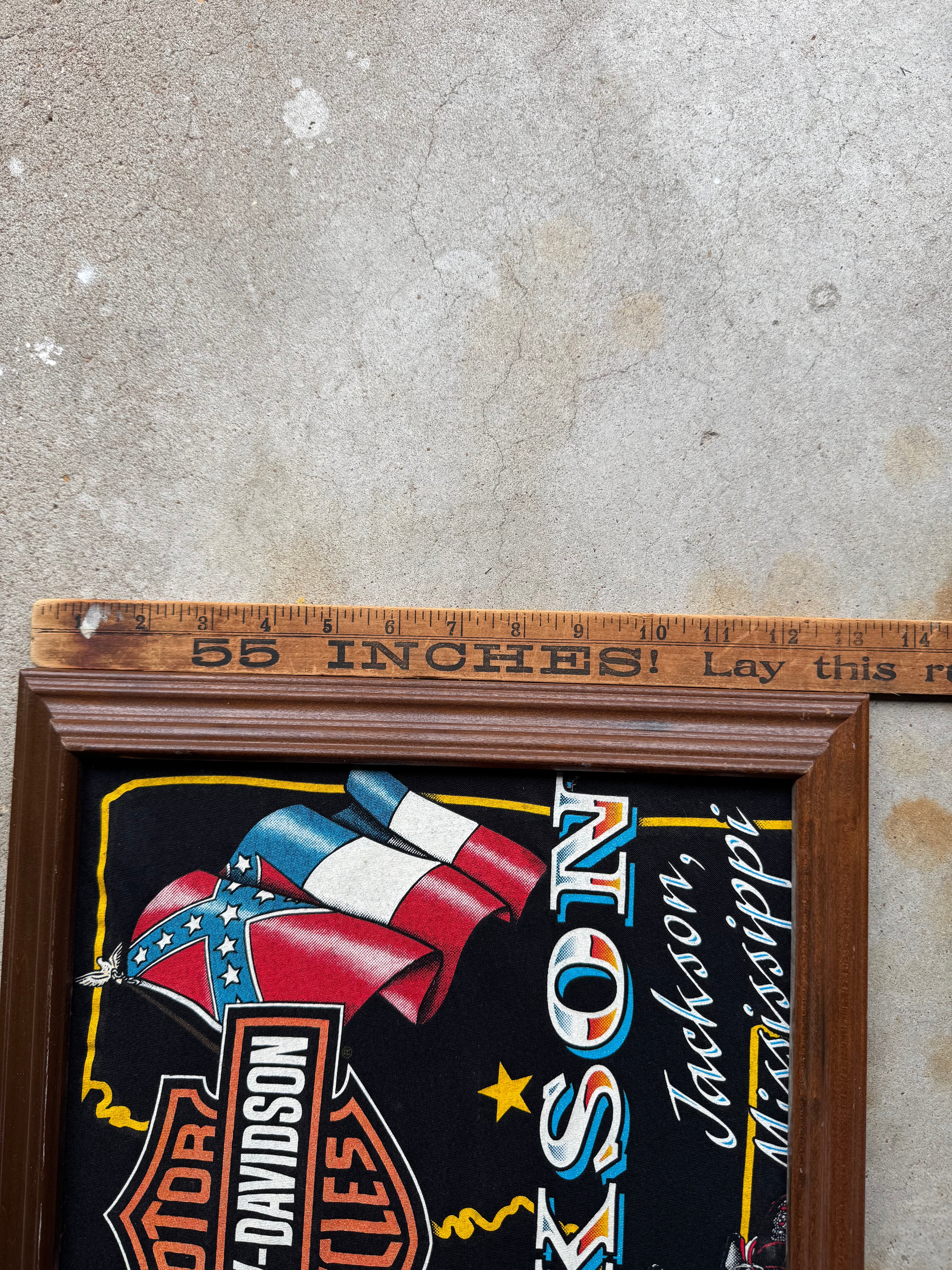 Vintage Harley Davidson Wall Hanger.