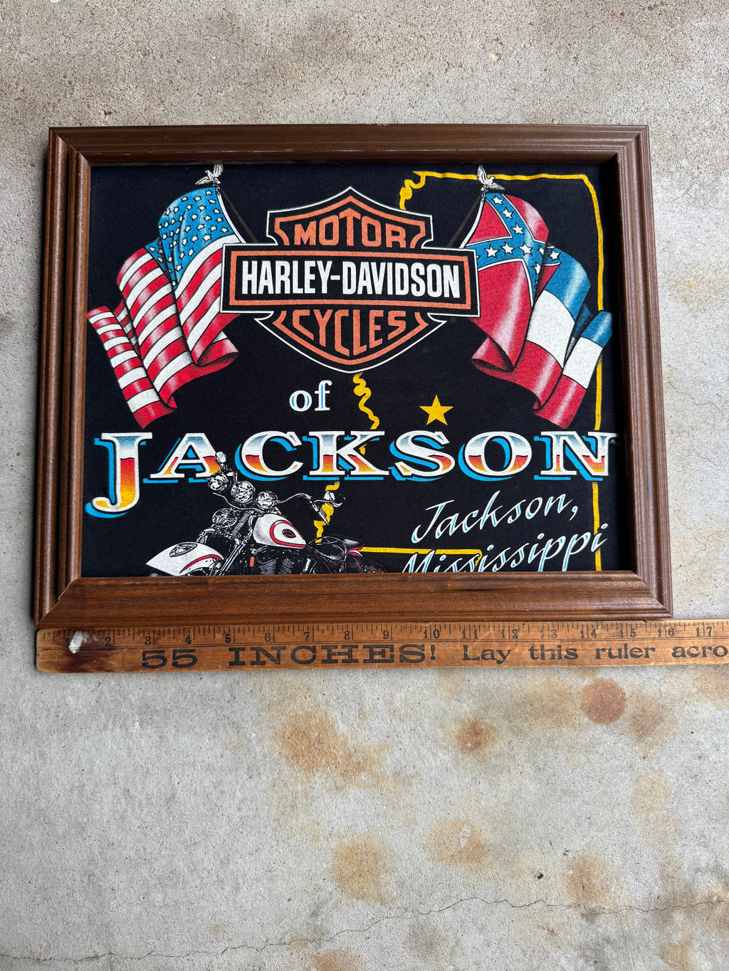 Vintage Harley Davidson Wall Hanger.