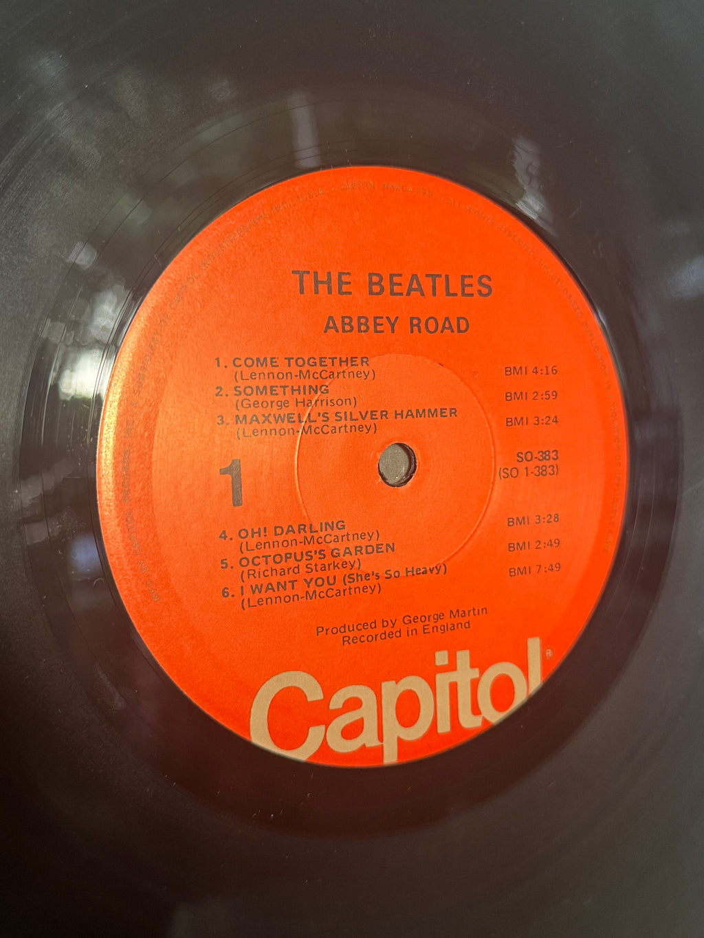 1971 release Beatles abbey road