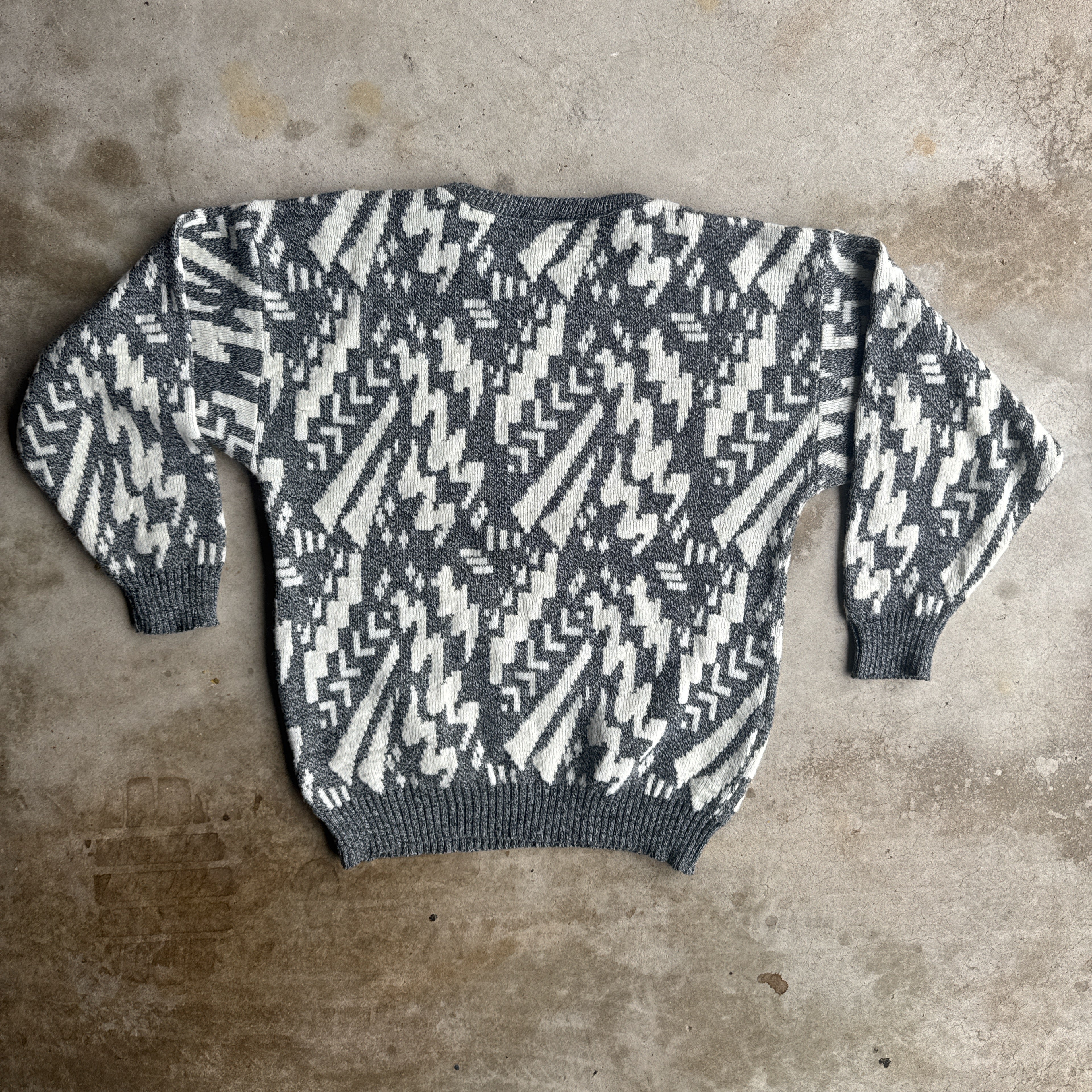 80's Marzzo mens knit sweater (Medium)