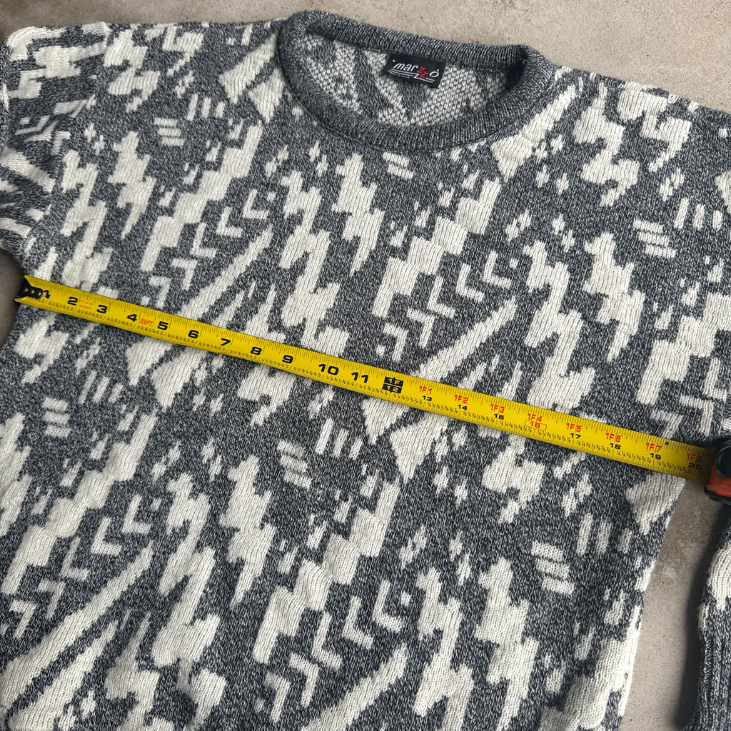 80's Marzzo mens knit sweater (Medium)