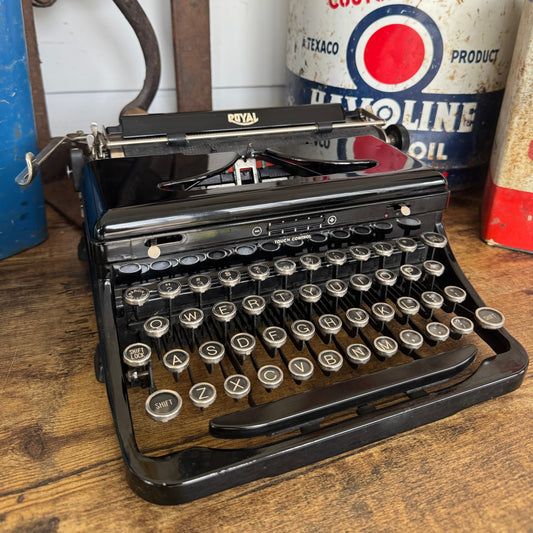 1936 Royal Touch Control Typewriter.