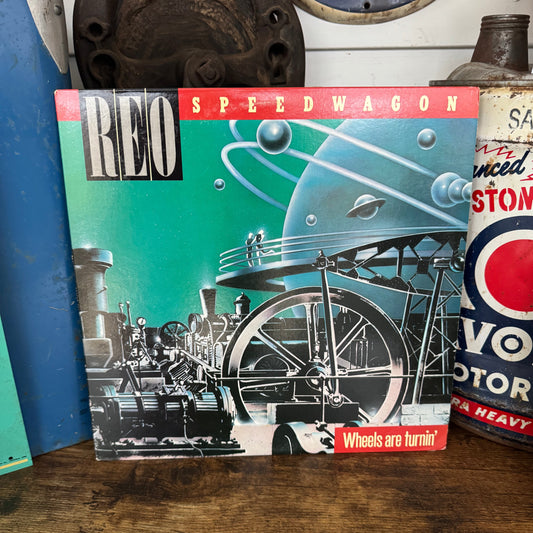 REO Speedwagon Wheels Are Turnin' Original 1984 Release