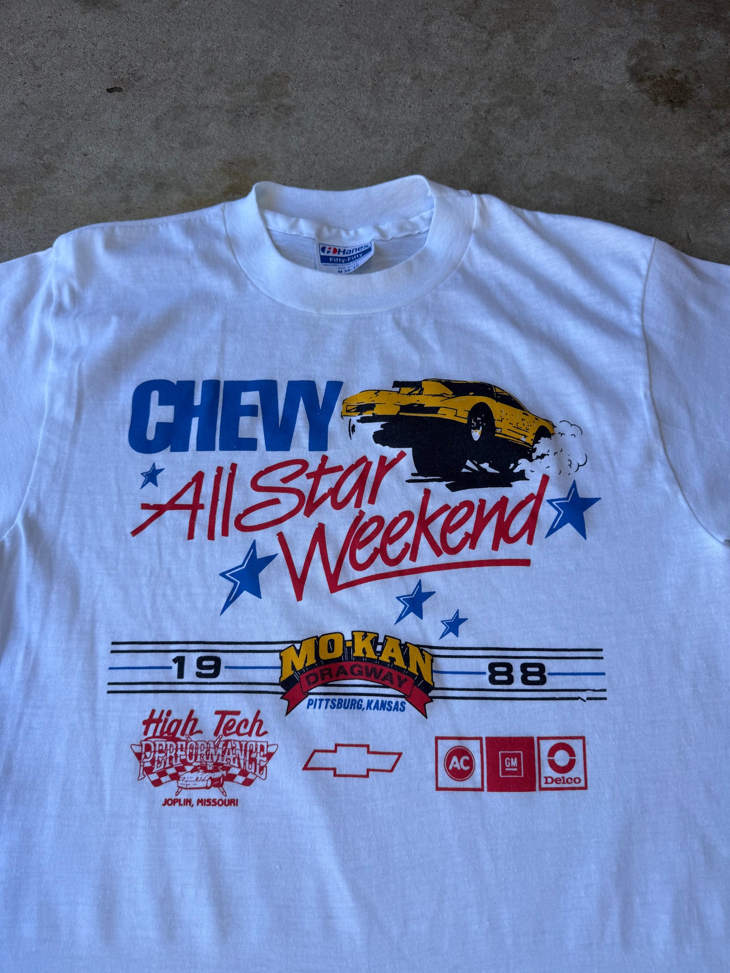 Chevy All Star Weekend 1988 Single Stitch T Shirt (Medium)