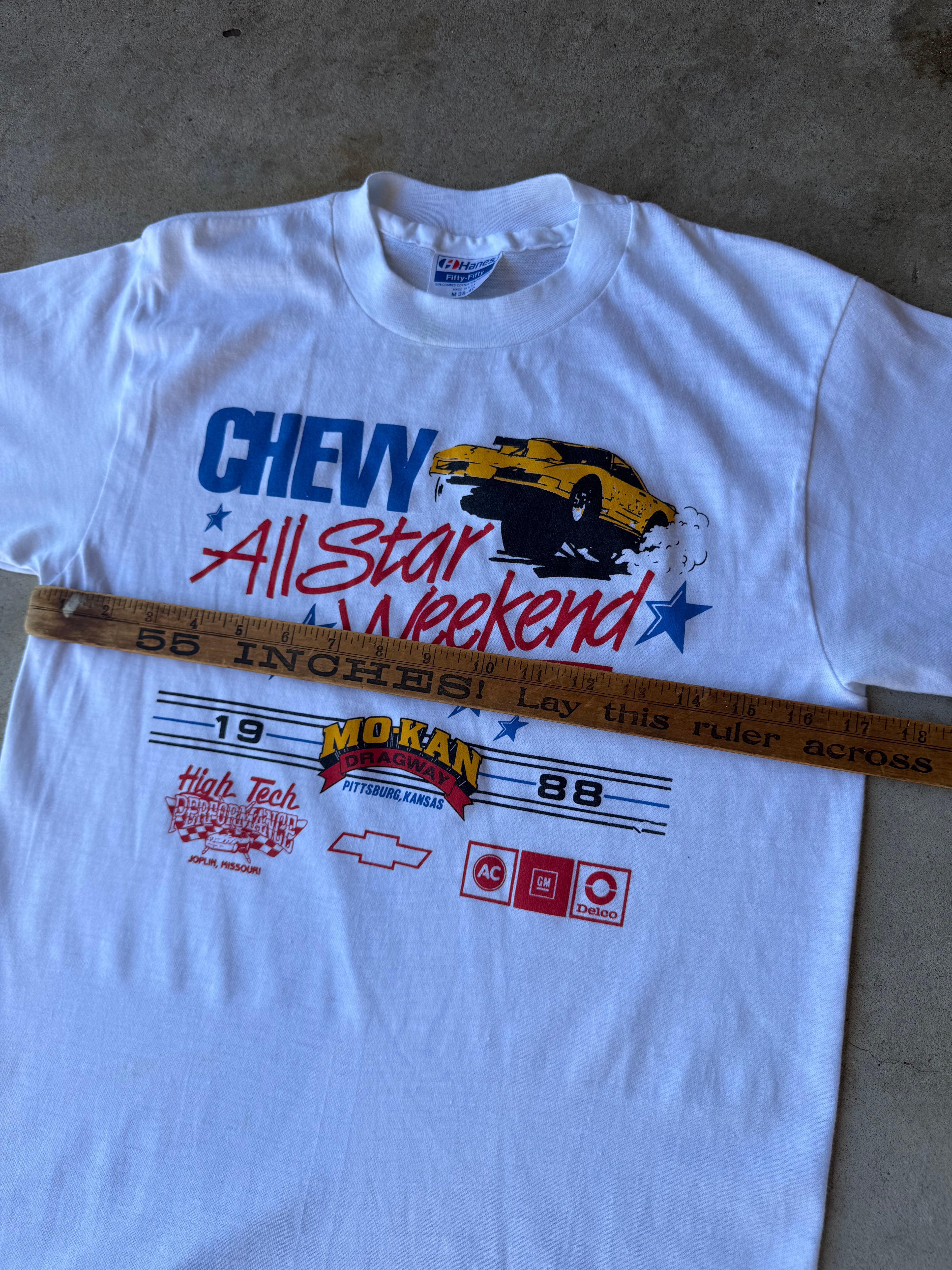 Chevy All Star Weekend 1988 Single Stitch T Shirt (Medium)