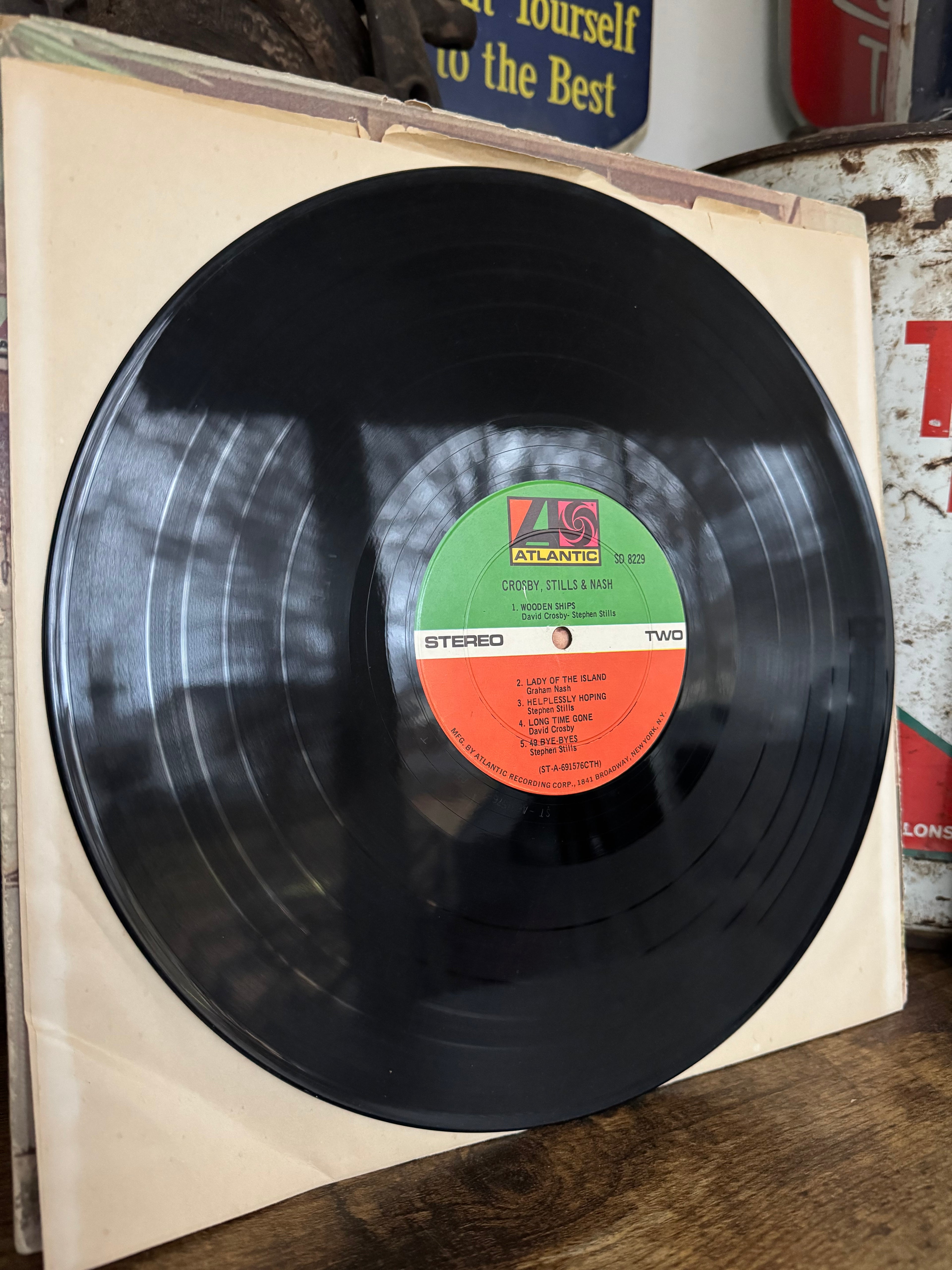 Crosby Stills and Nash Original 1969 Release