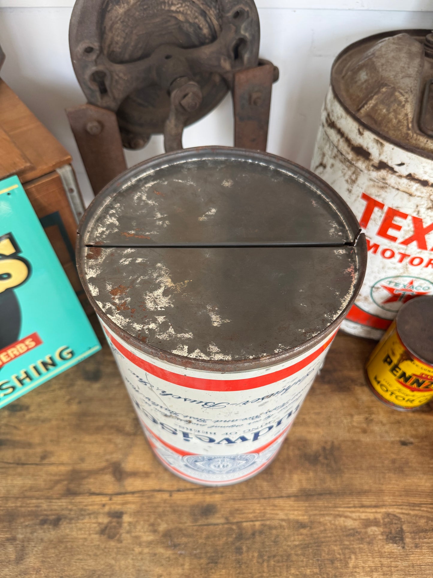 1970s Budweiser 6 pack cooler