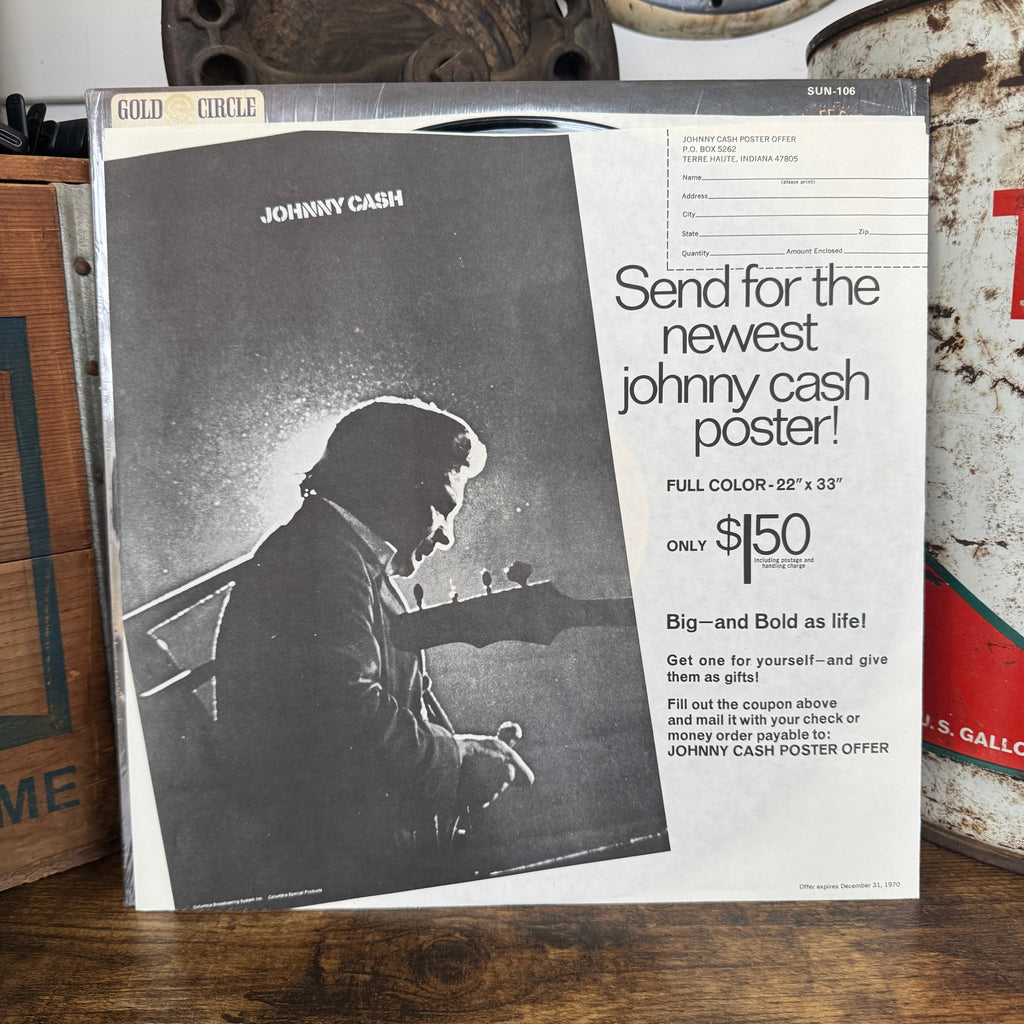 Johnny Cash and The Tennessee Two Showtime. Original 1969 release