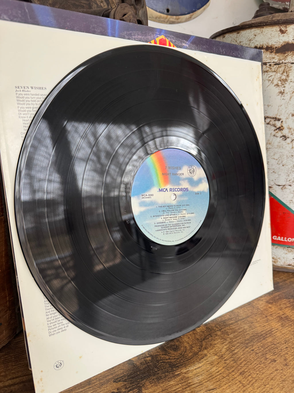 Night Ranger 7 Wishes Original 1985 Release