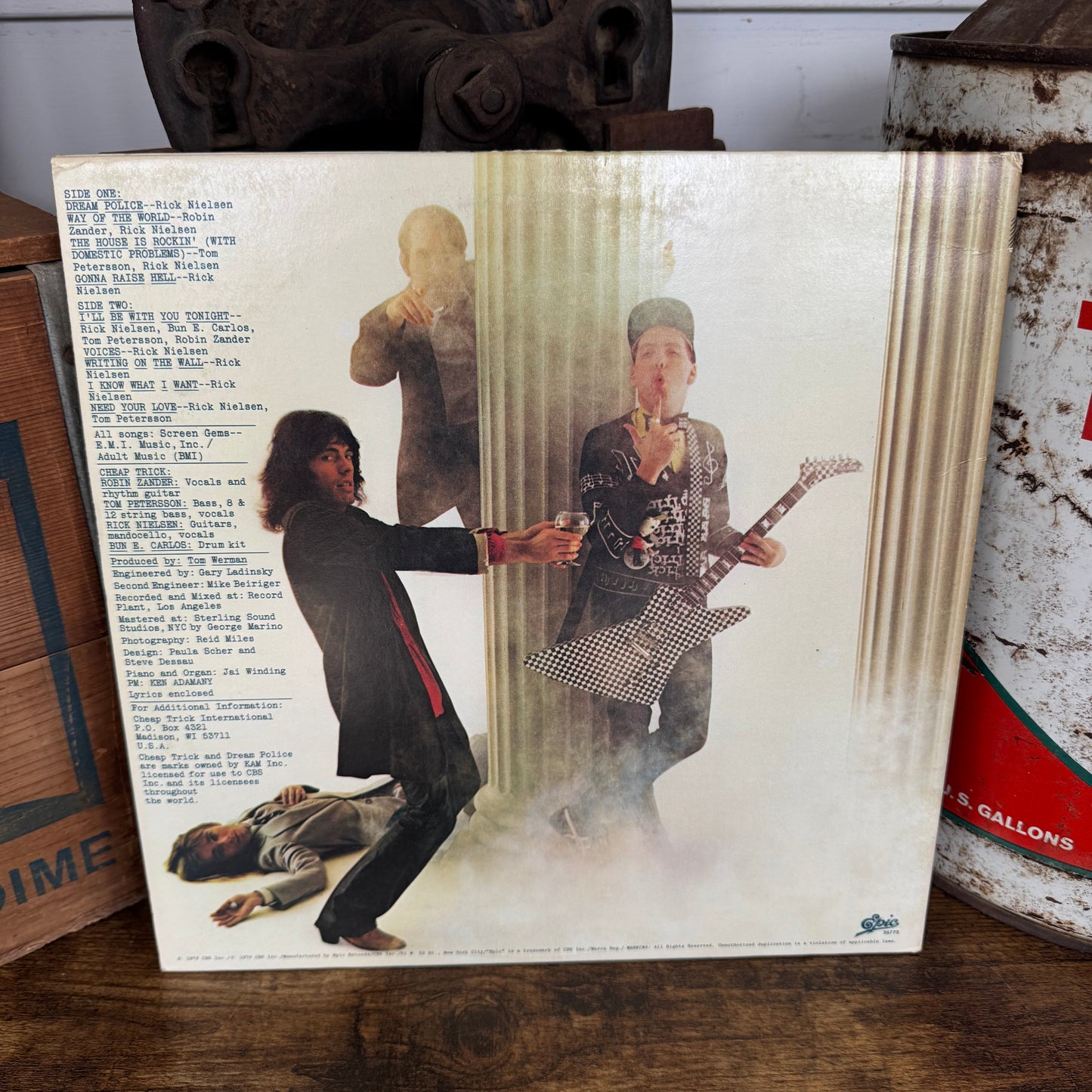 Cheap Trick Dream Police Original 1979 Release