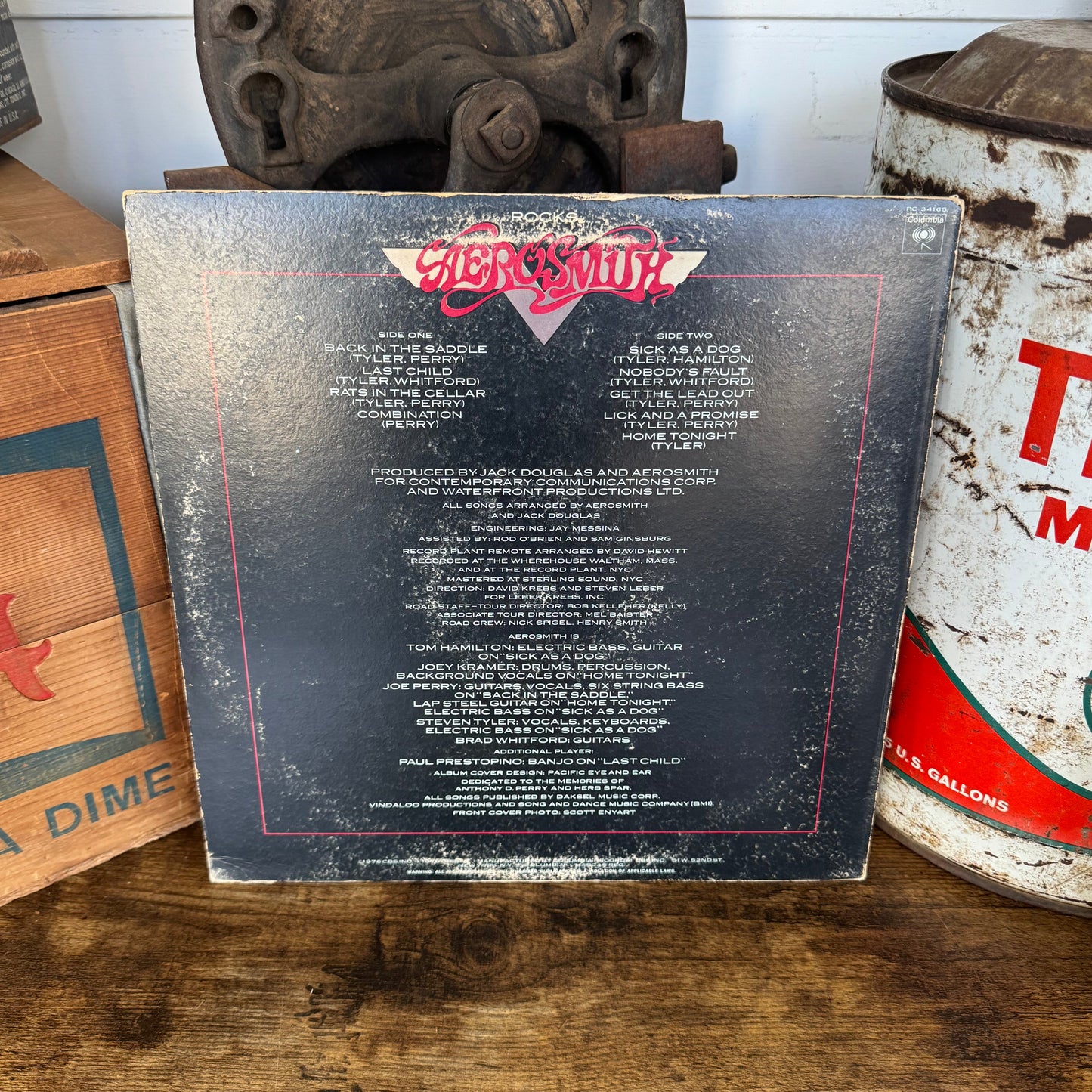 Aerosmith Rocks 1976 Release.