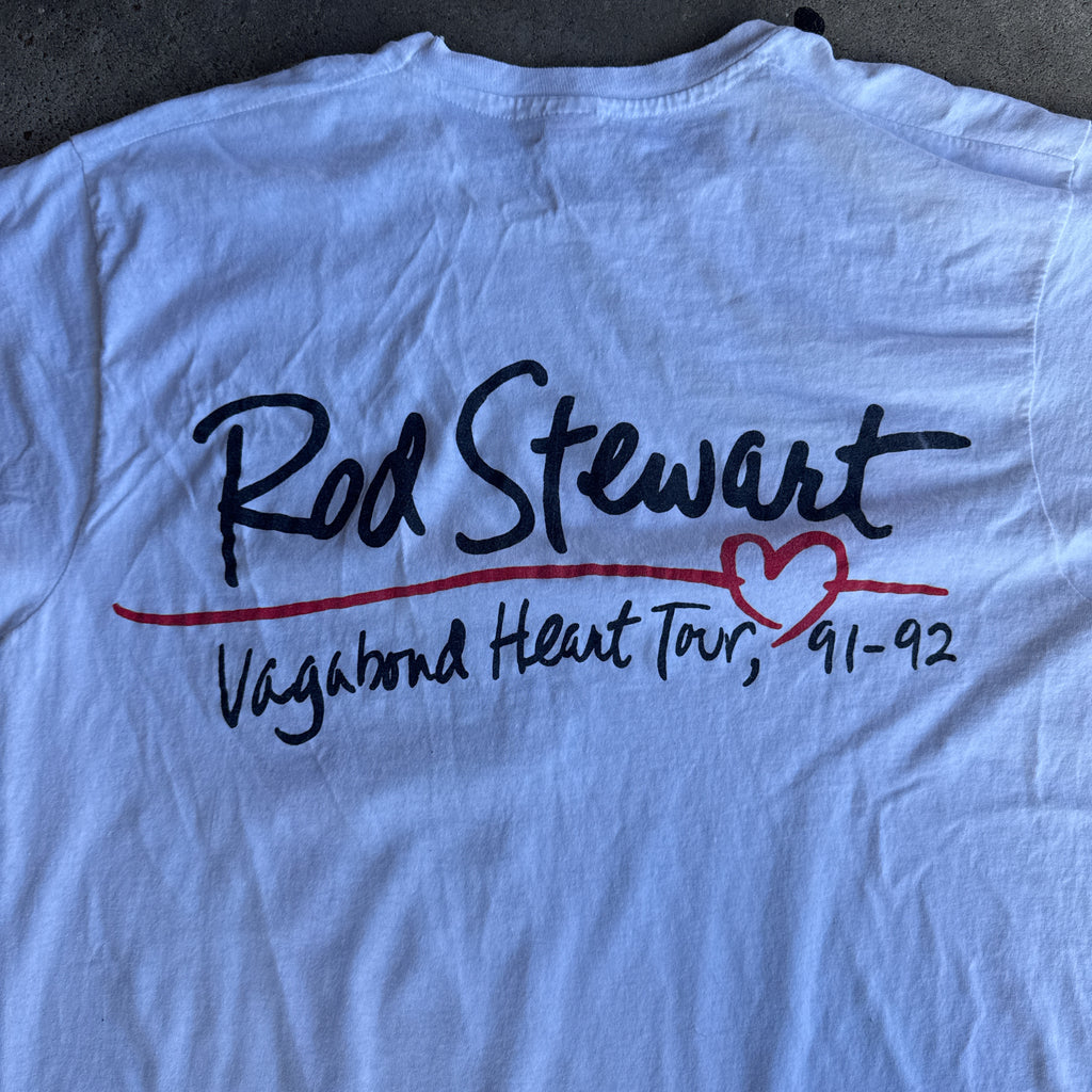 Rod Stewart Vagabond Heart Tour '91-'92 T Shirt