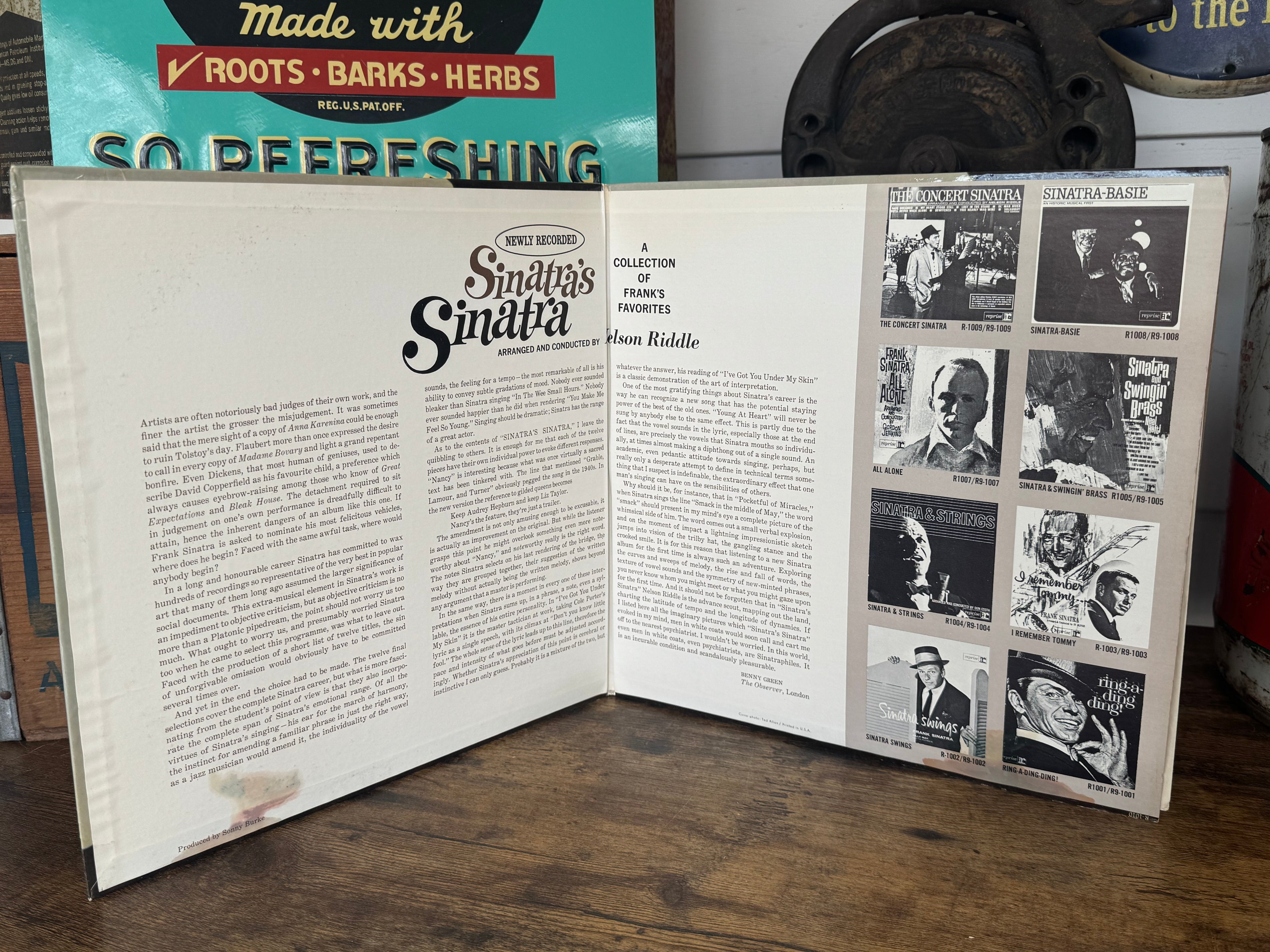 Sinatra's Sinatra Original 1963 Gatefold Release