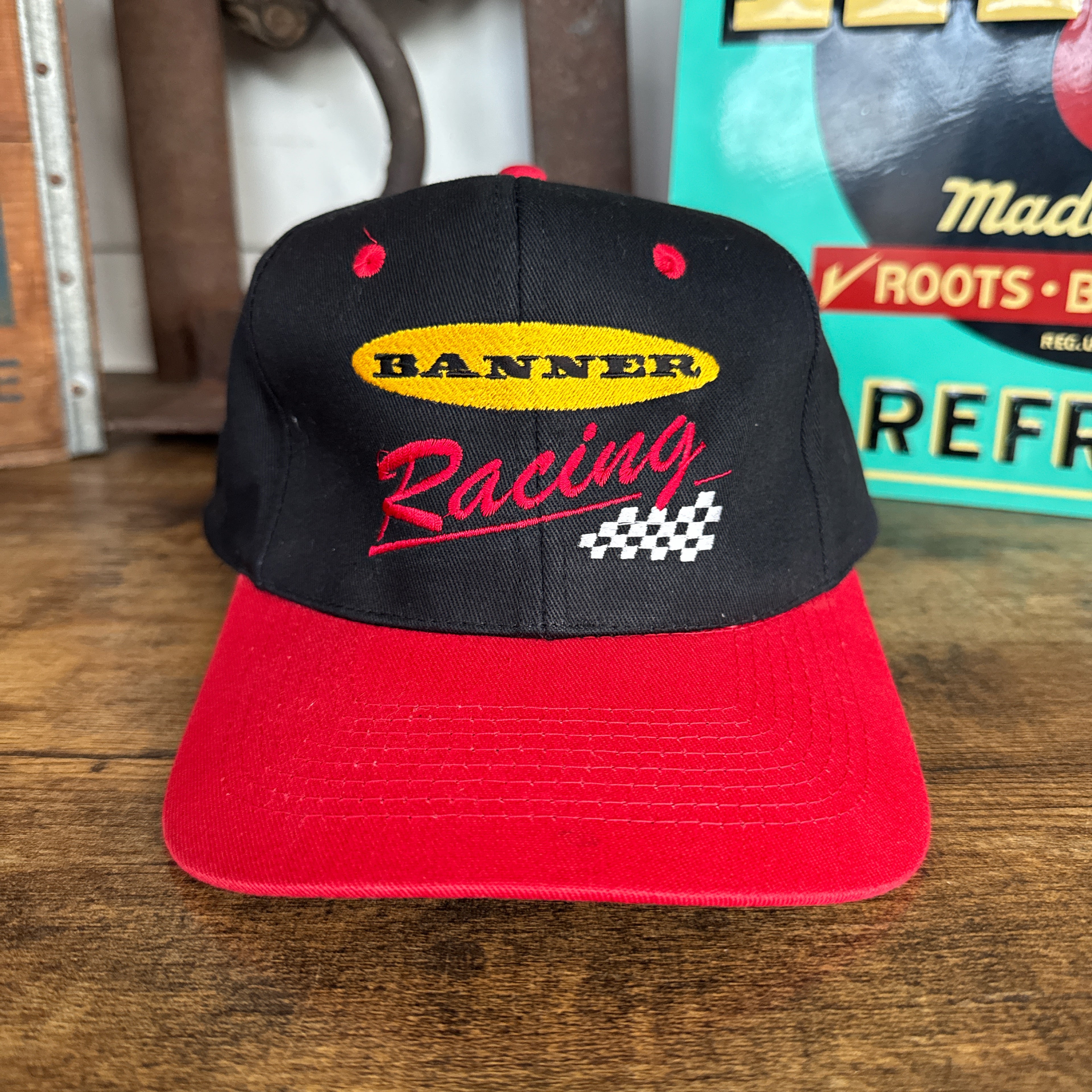 Vintage Banner Racing Hat