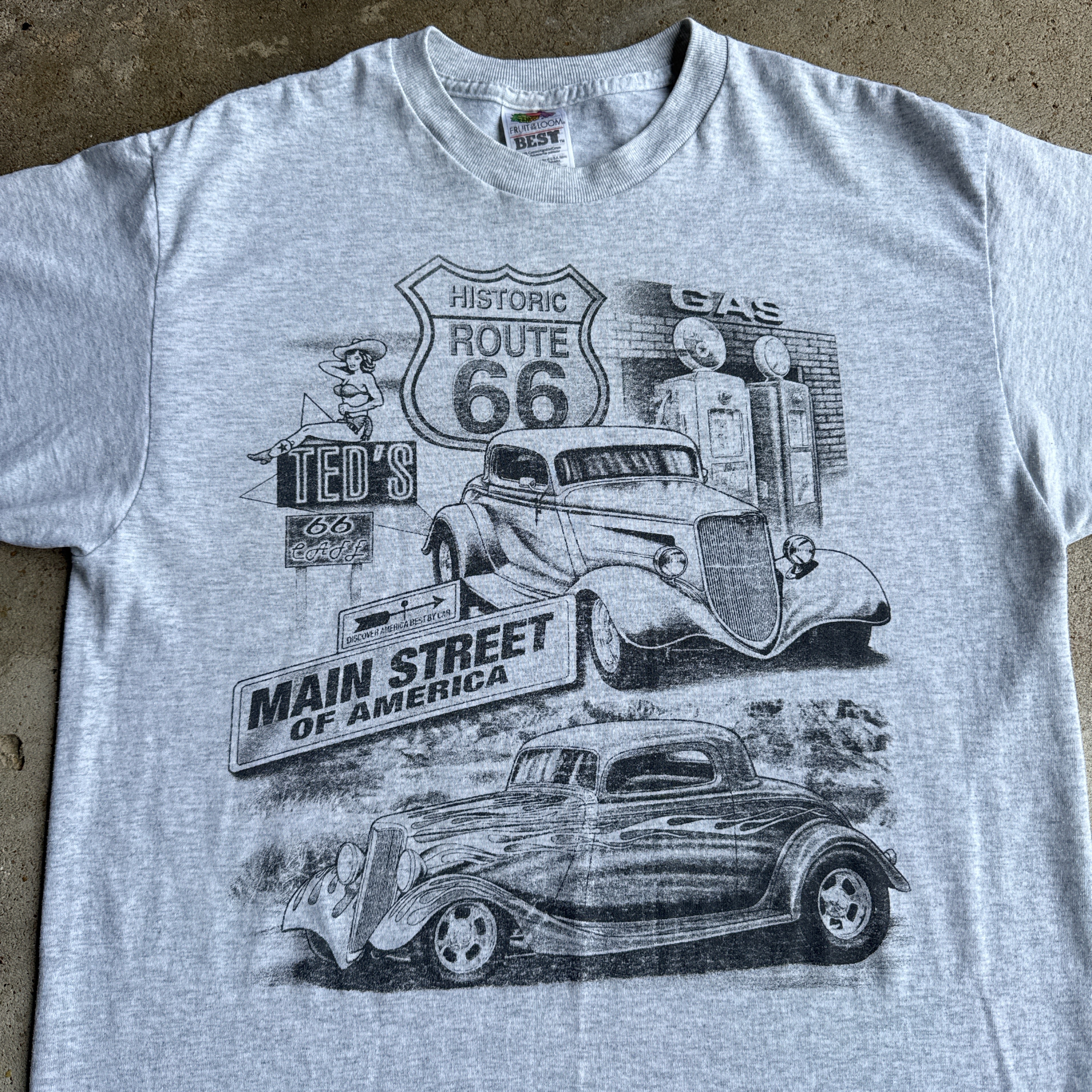 Vintage Route 66 T Shirt