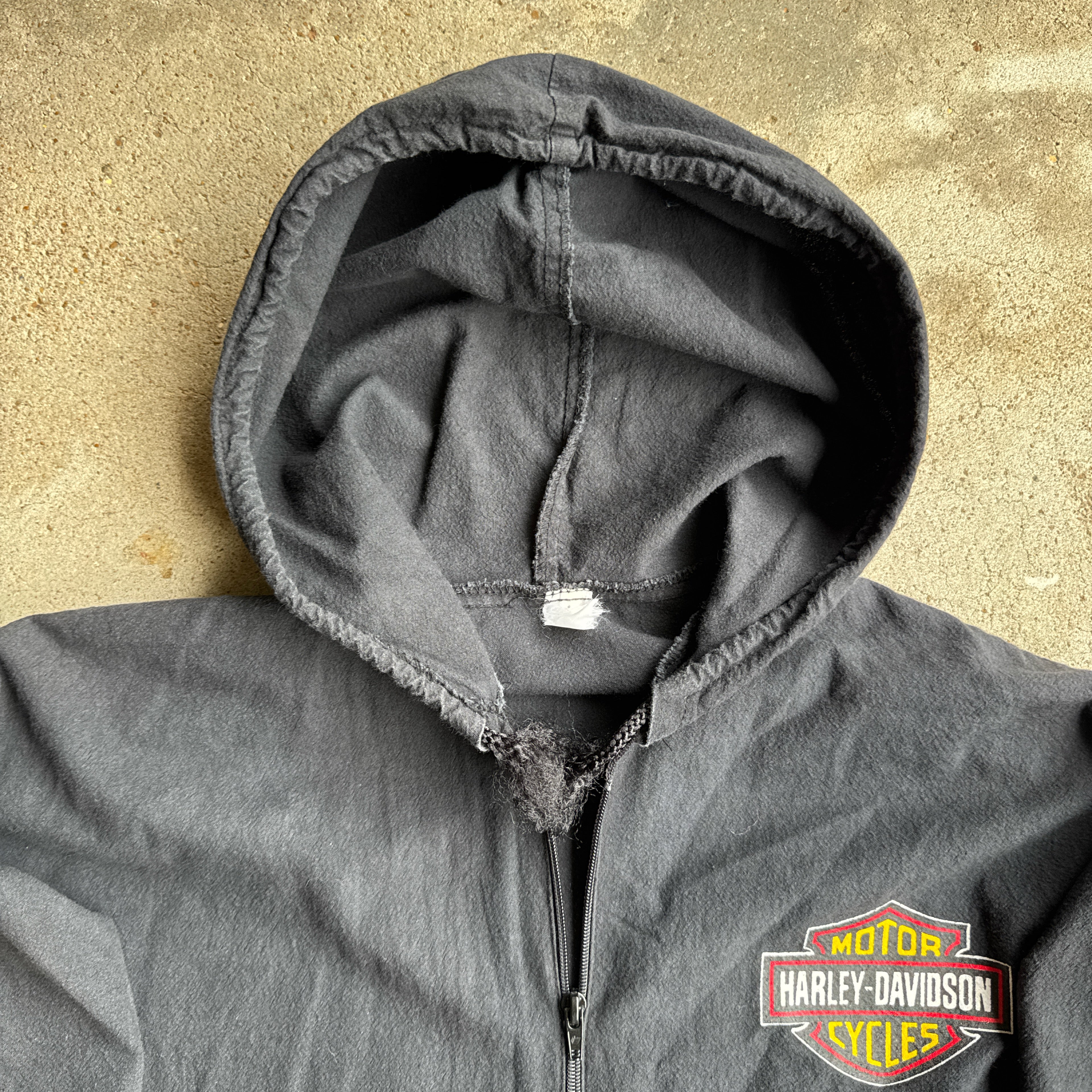 Vintage Harley Davidson Cancun Hooded Windbreaker