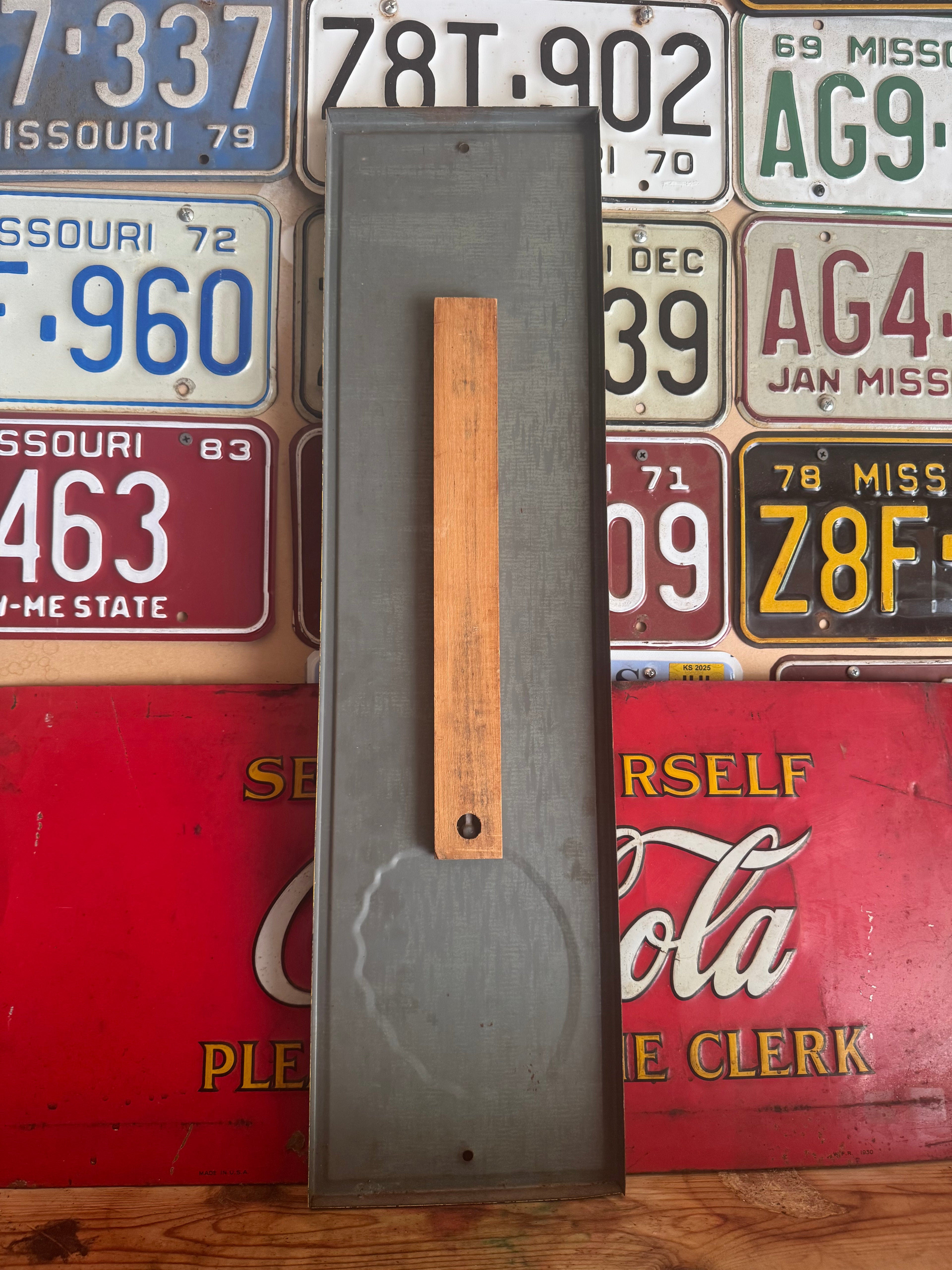 27x7 Inch Early 60's "Say Pepsi Please" Thermometer