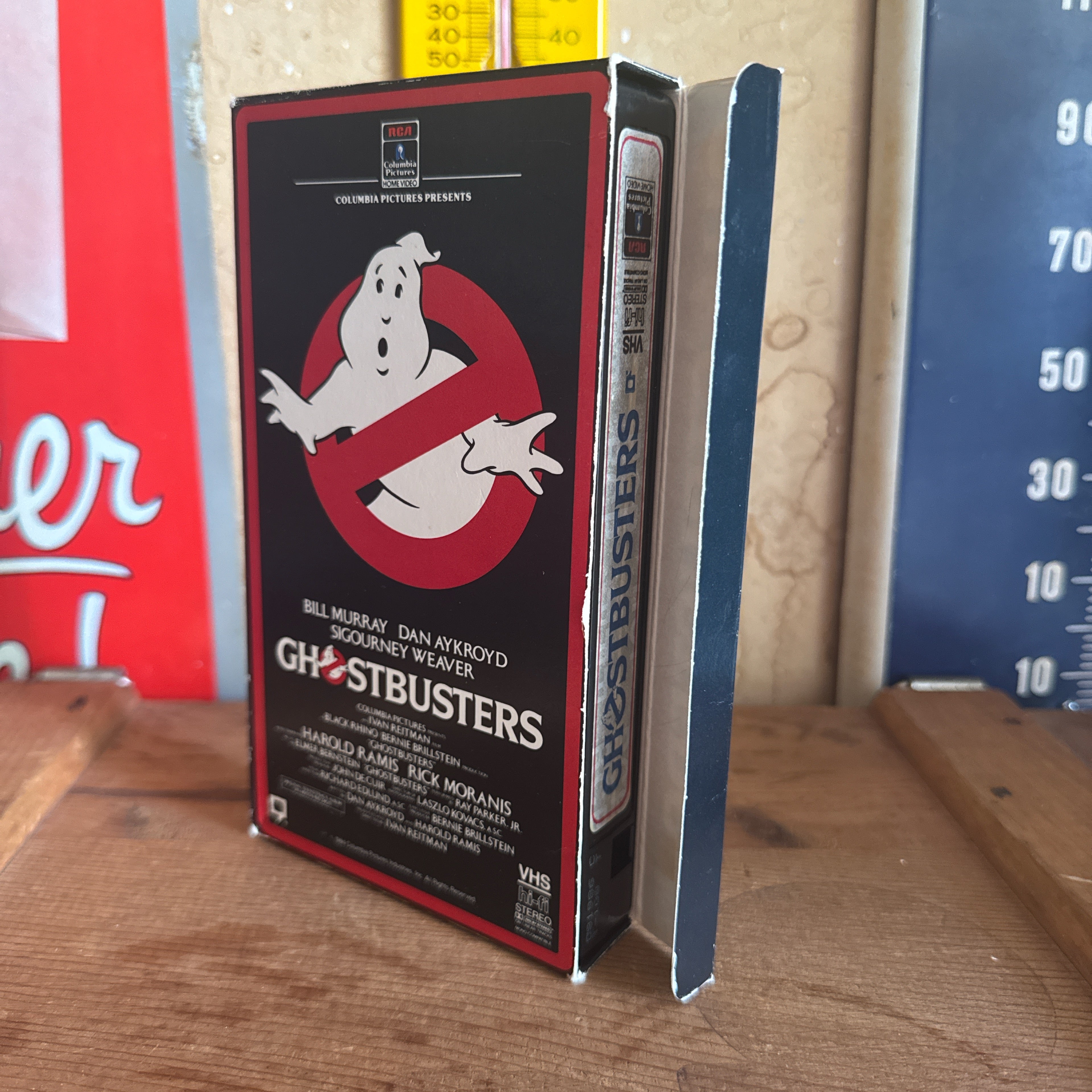 Ghost Busters VHS first home video release 1985
