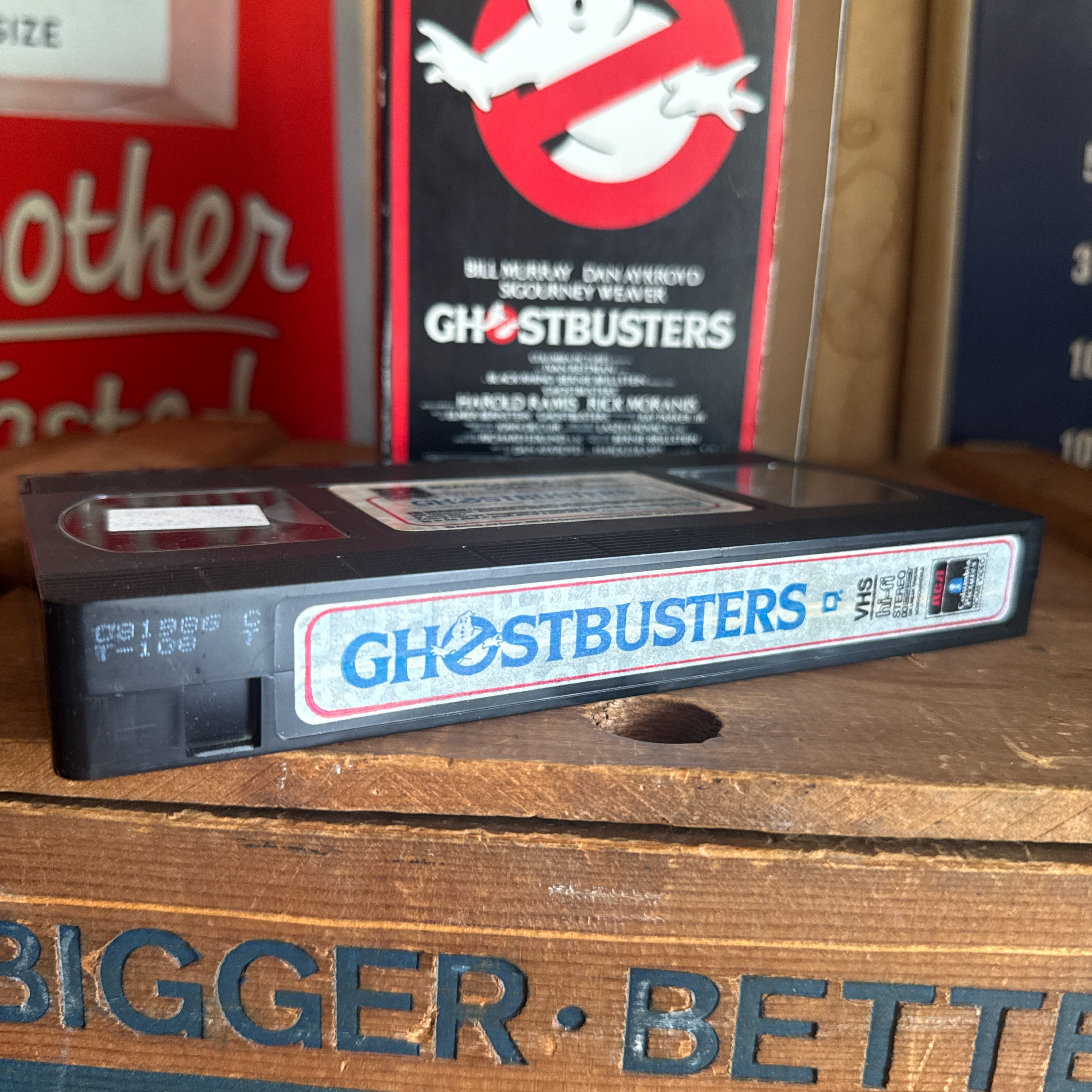 Ghost Busters VHS first home video release 1985