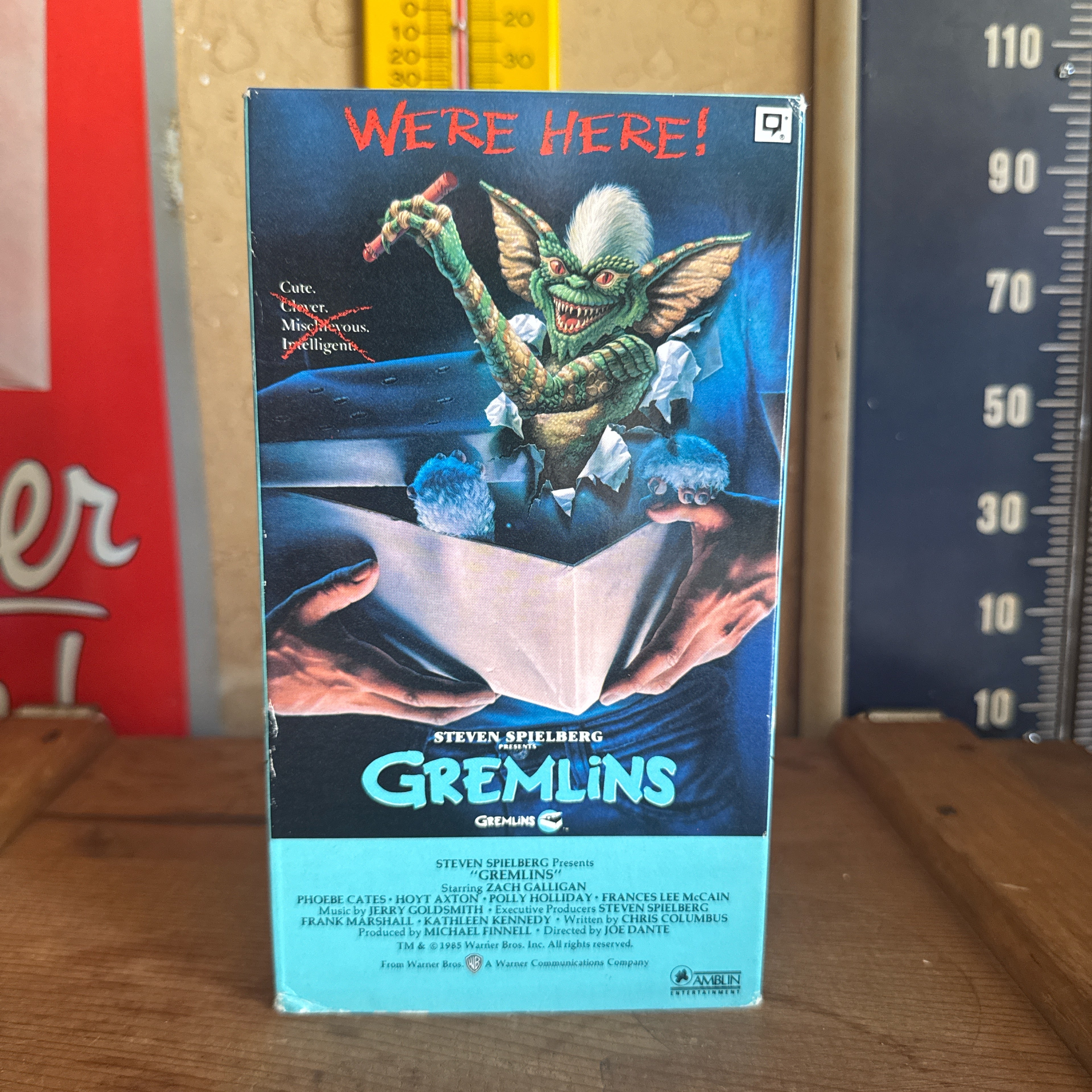 Gremlins VHS tape (1985)