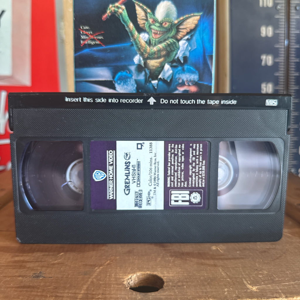 Gremlins VHS tape (1985)