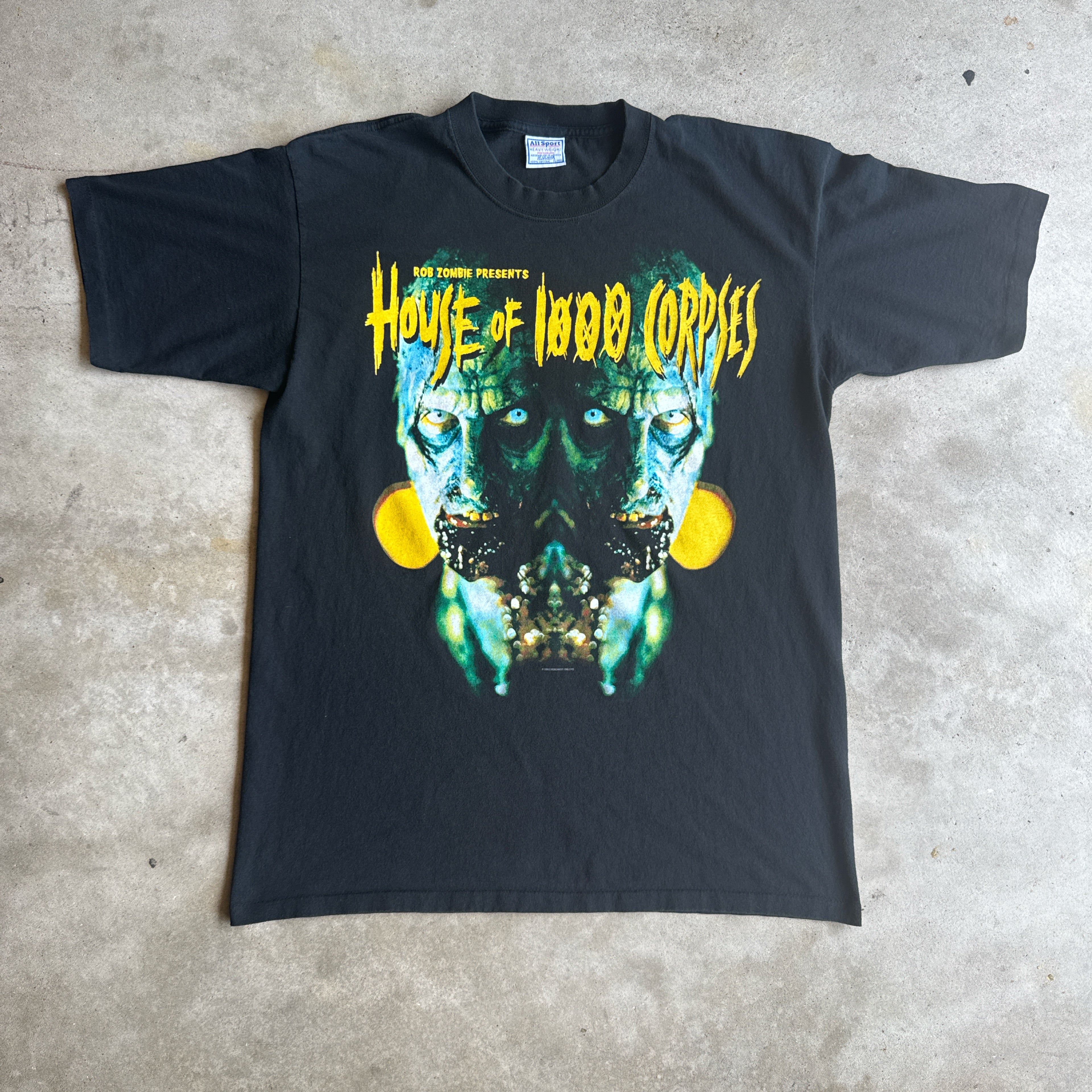 Rob Zombie House Of 1000 Corpses T Shirt (2002)