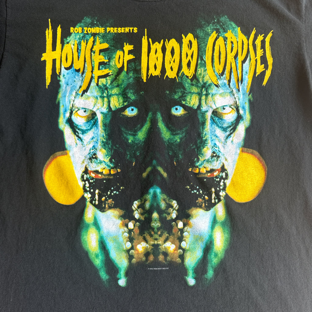 Rob Zombie House Of 1000 Corpses T Shirt (2002)