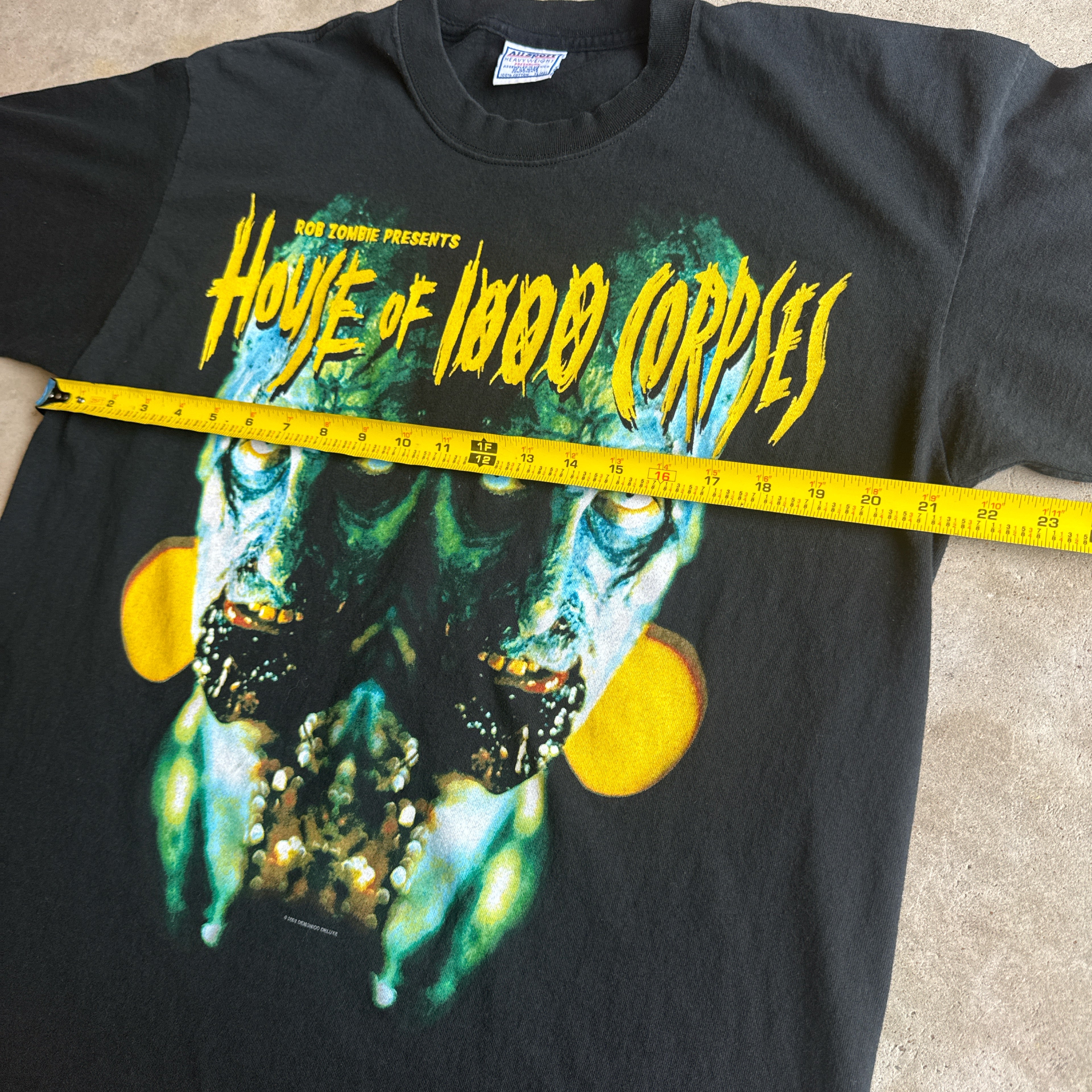 Rob Zombie House Of 1000 Corpses T Shirt (2002)
