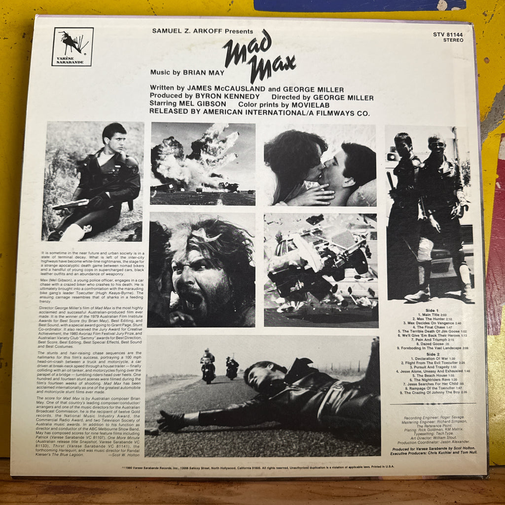 MadMax Soundtrack (1980)