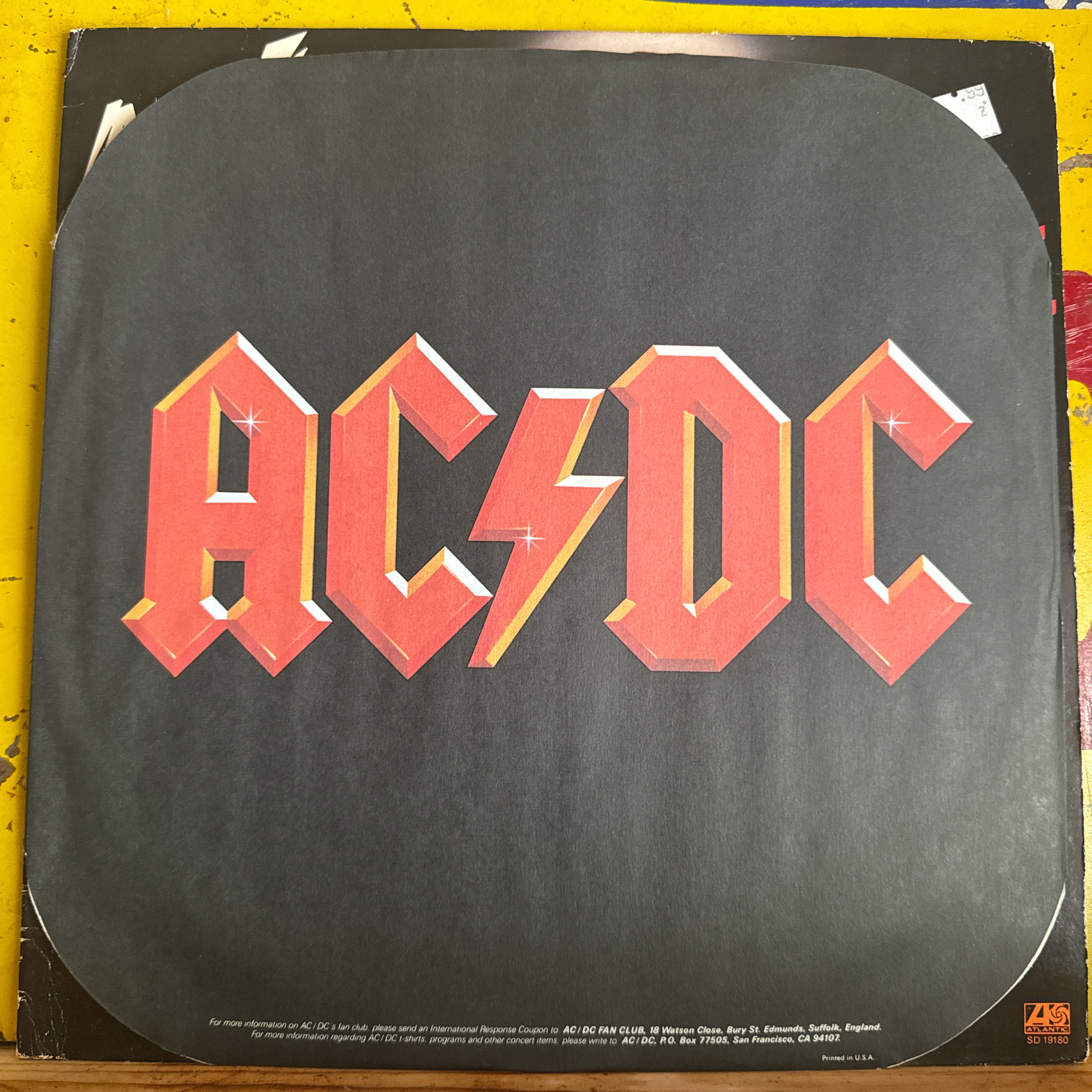 AC/DC Powerage First Press (1978)