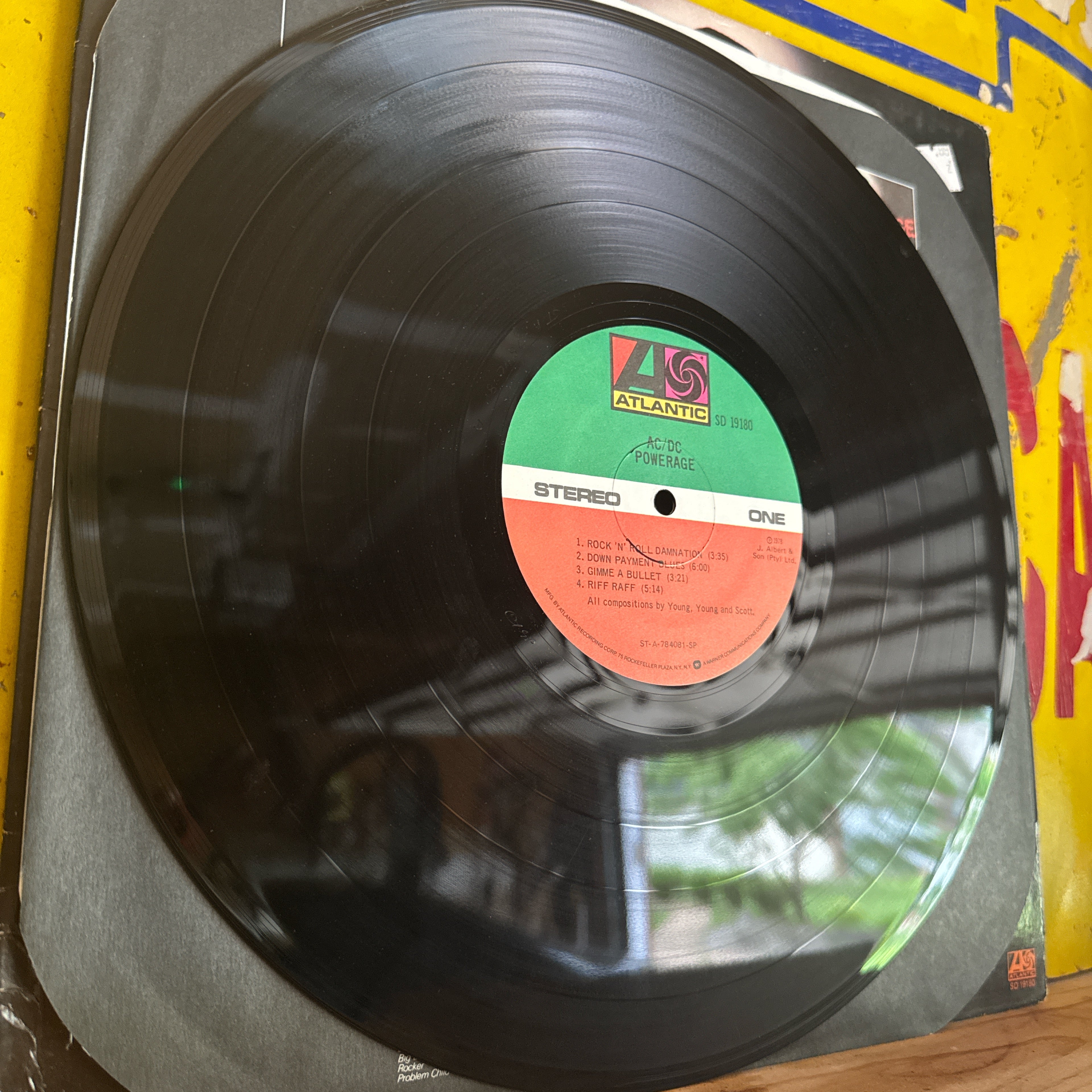 AC/DC Powerage First Press (1978)