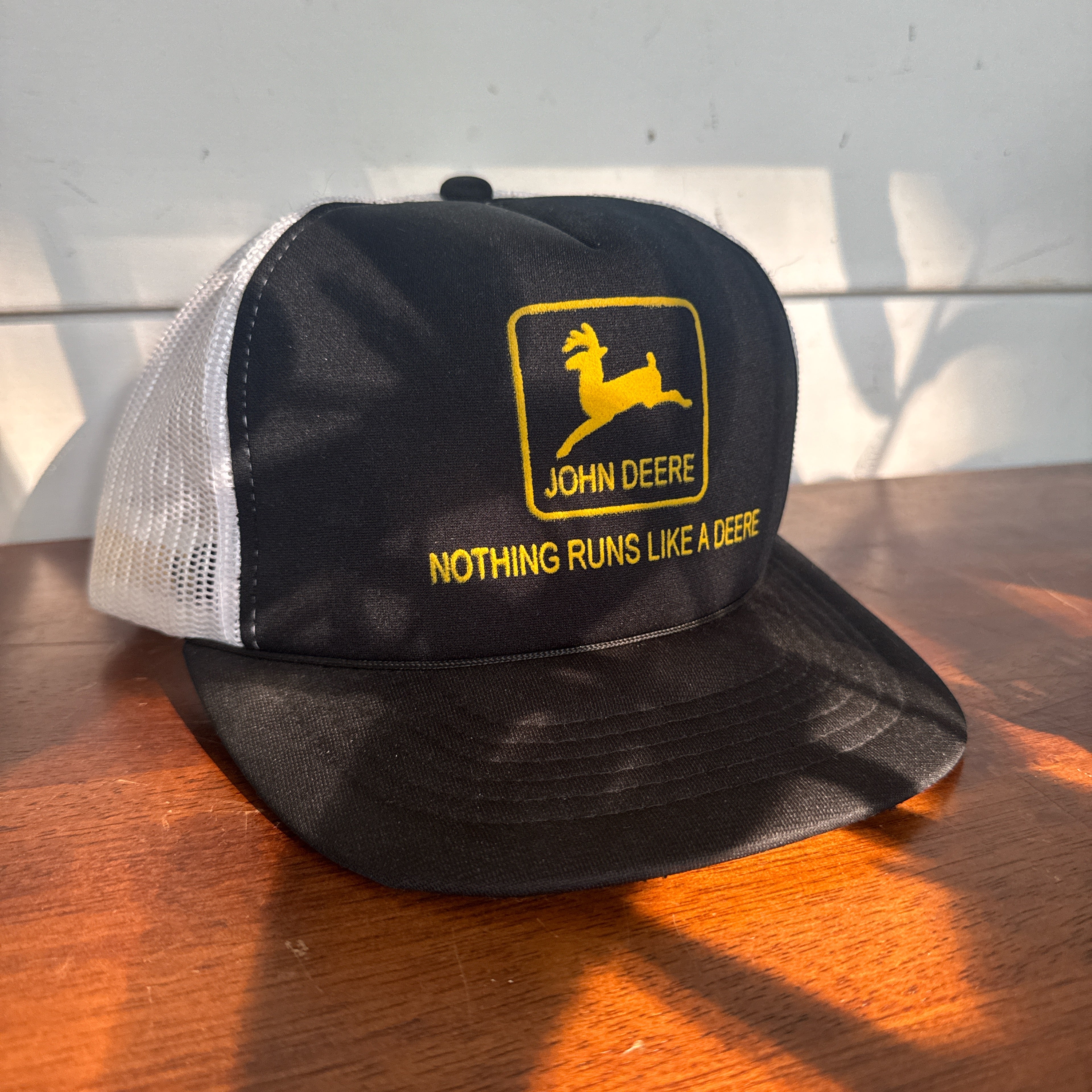John Deere "Nothing Runs Like A Deer" 80's Snapback