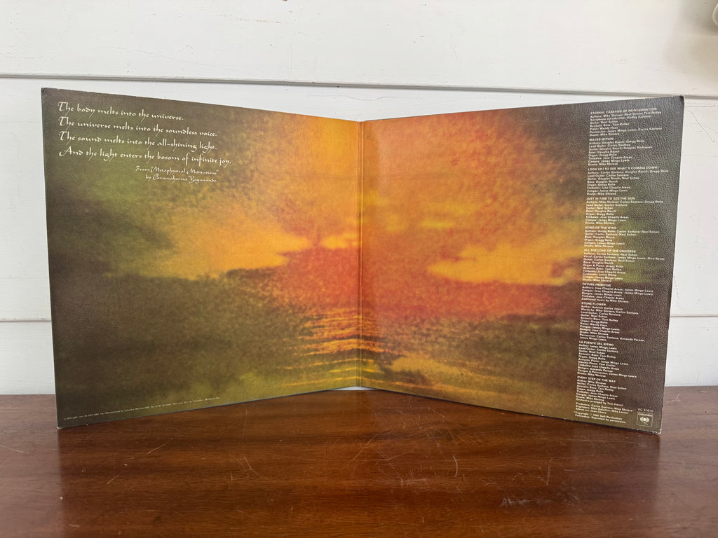Santana Caravanserai Vinyl 1972 Release