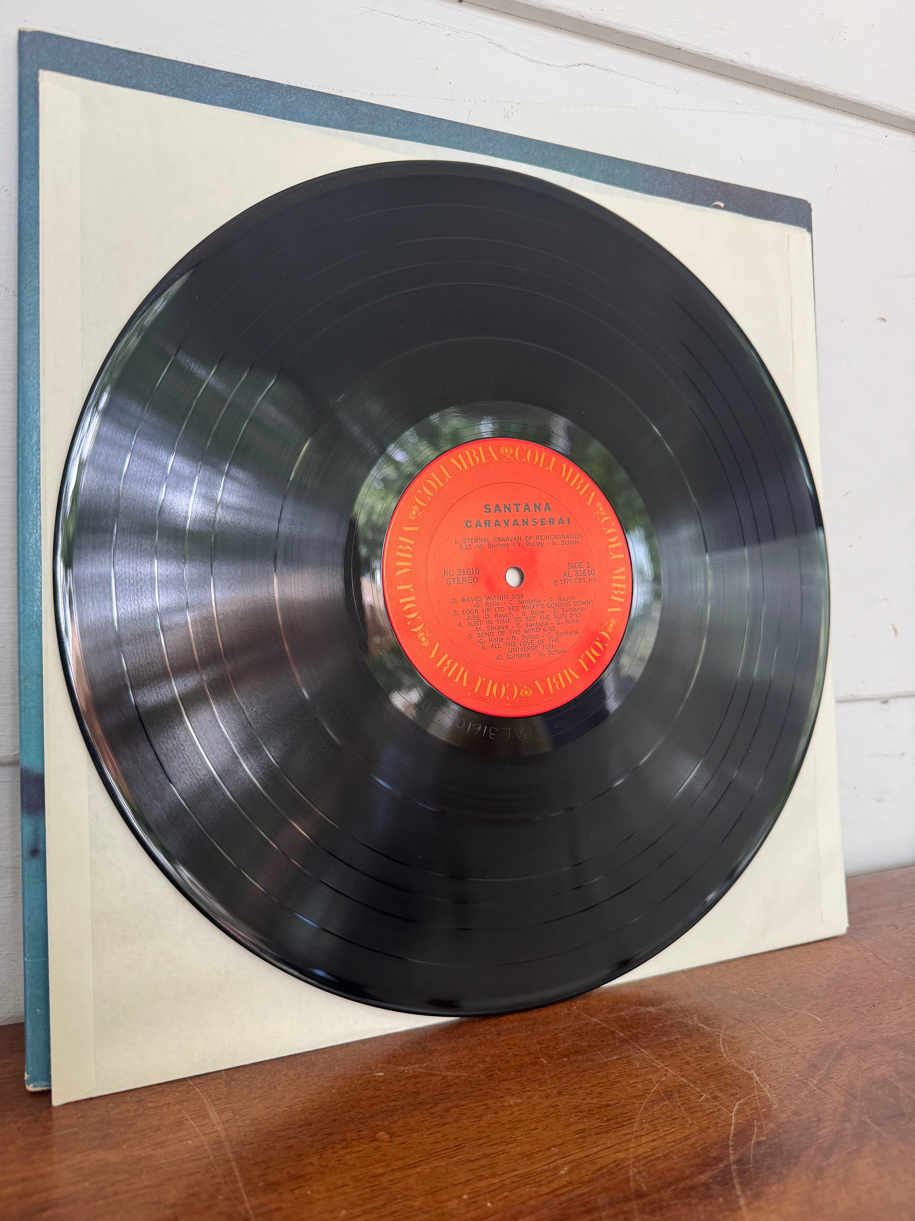 Santana Caravanserai Vinyl 1972 Release