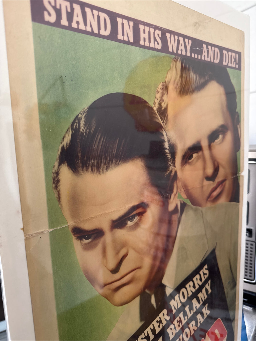 1939 Blind Alley 14x36 Paper Movie Insert