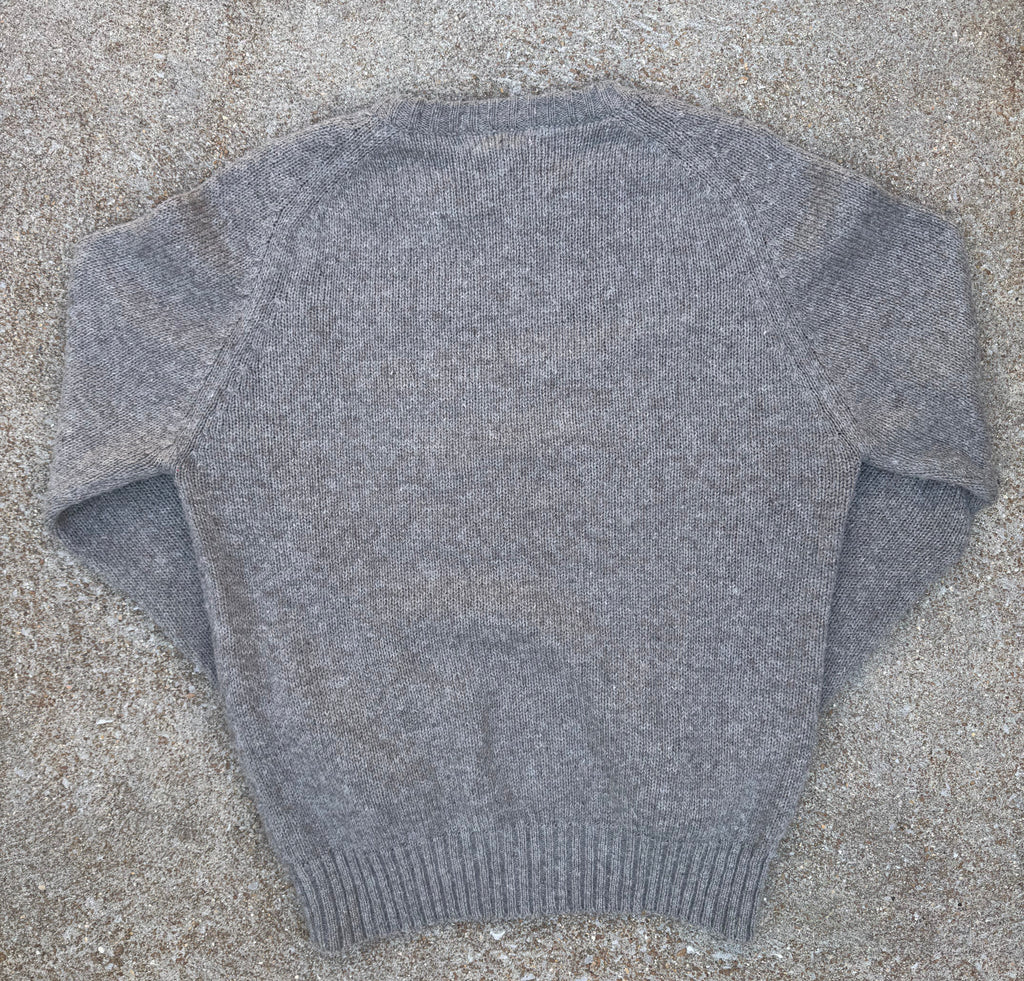 Vintage 80's Josh II Argyle Knit Sweater. (Size Medium)