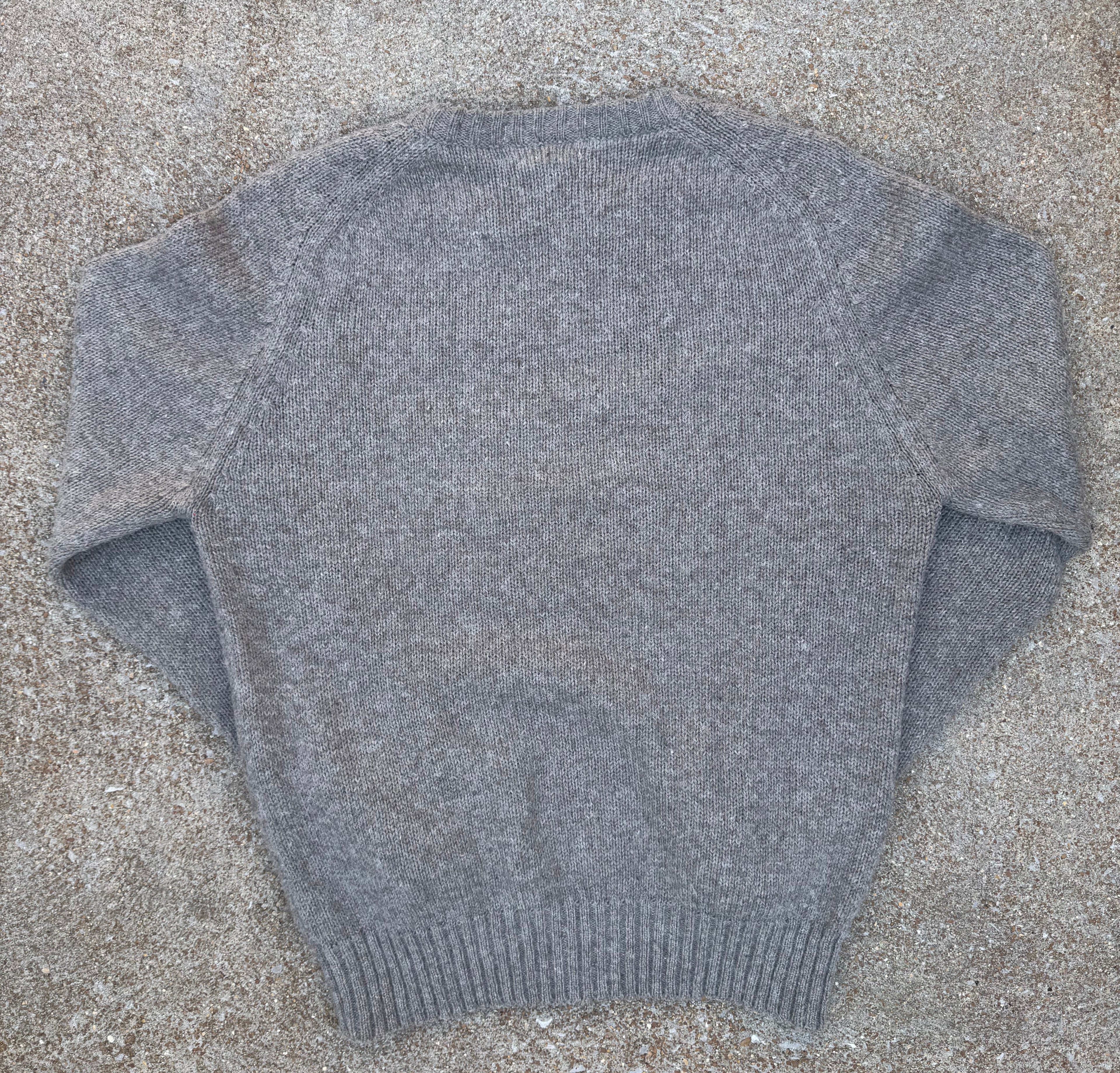 Vintage 80's Josh II Argyle Knit Sweater. (Size Medium)