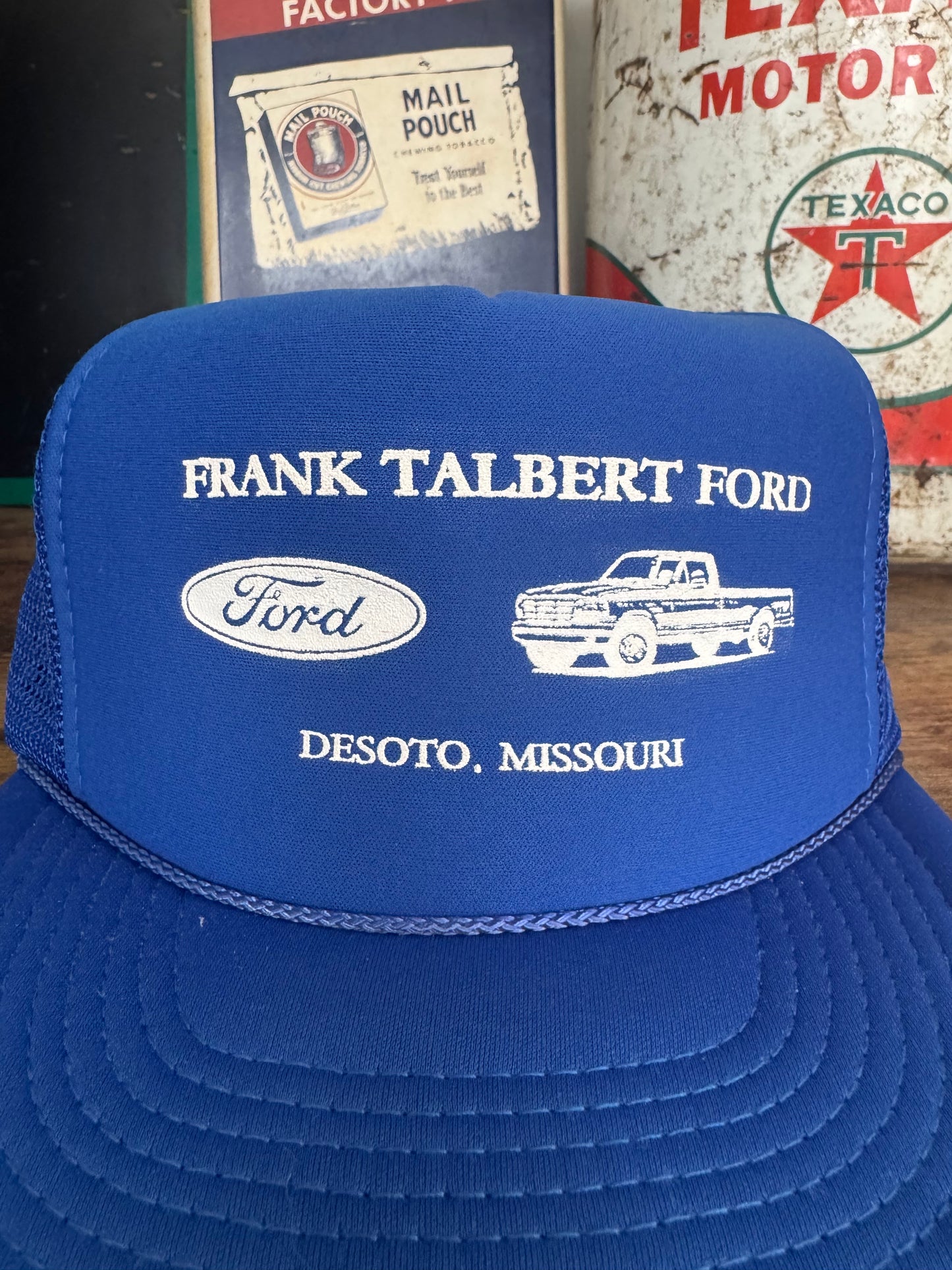 90's Frank Talbert Ford Desoto Missouri Trucker hat
