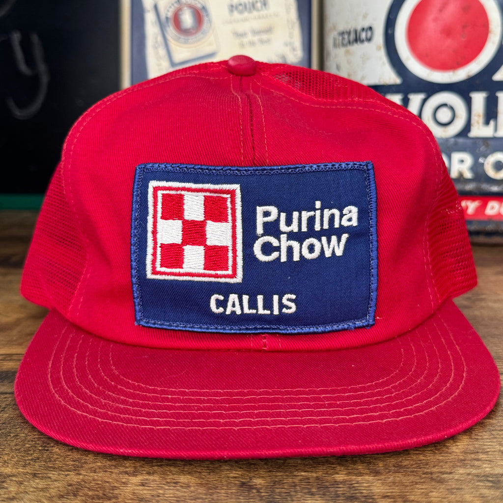 Purina Chow Callis Patch Mesh Trucker Hat
