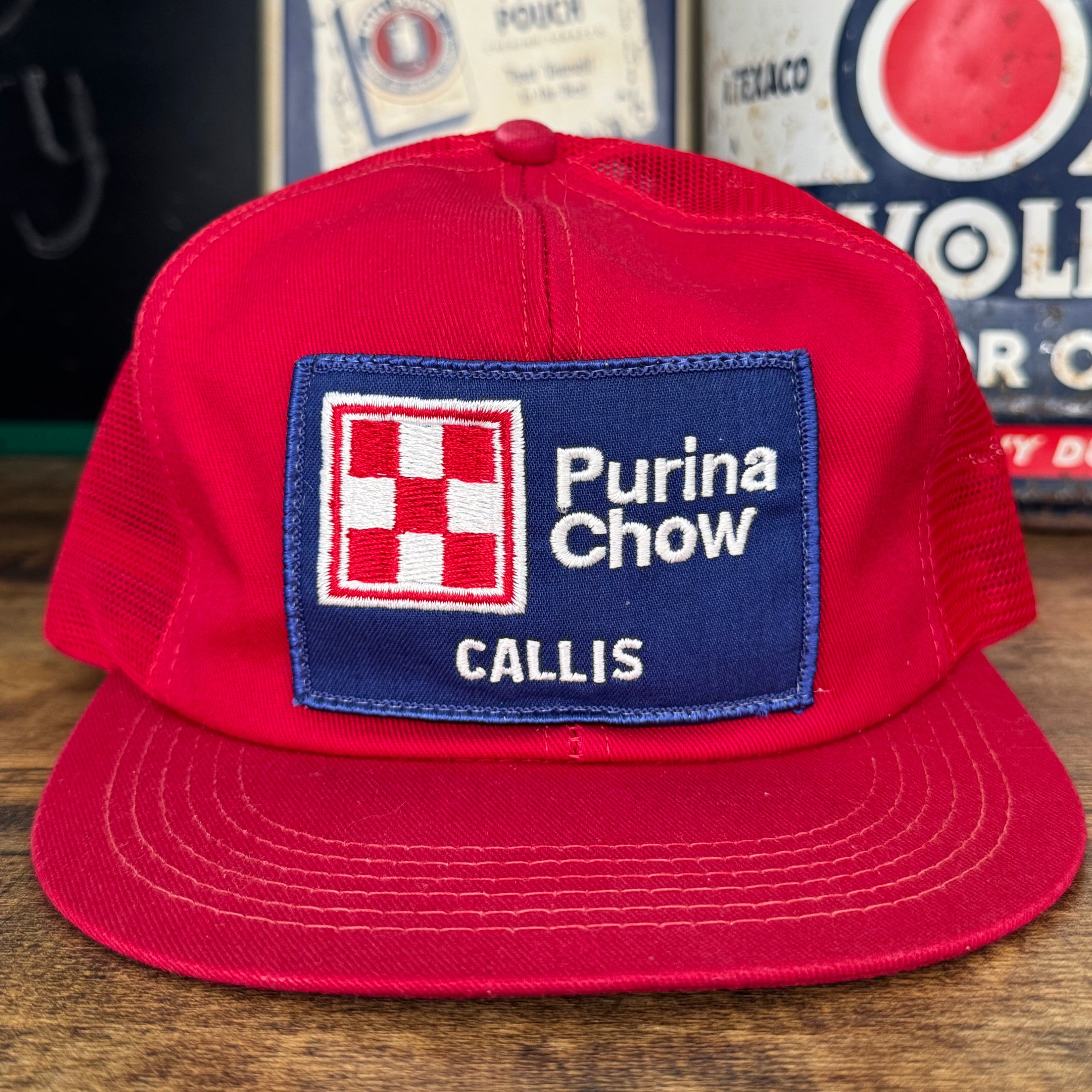 Purina Chow Callis Patch Mesh Trucker Hat