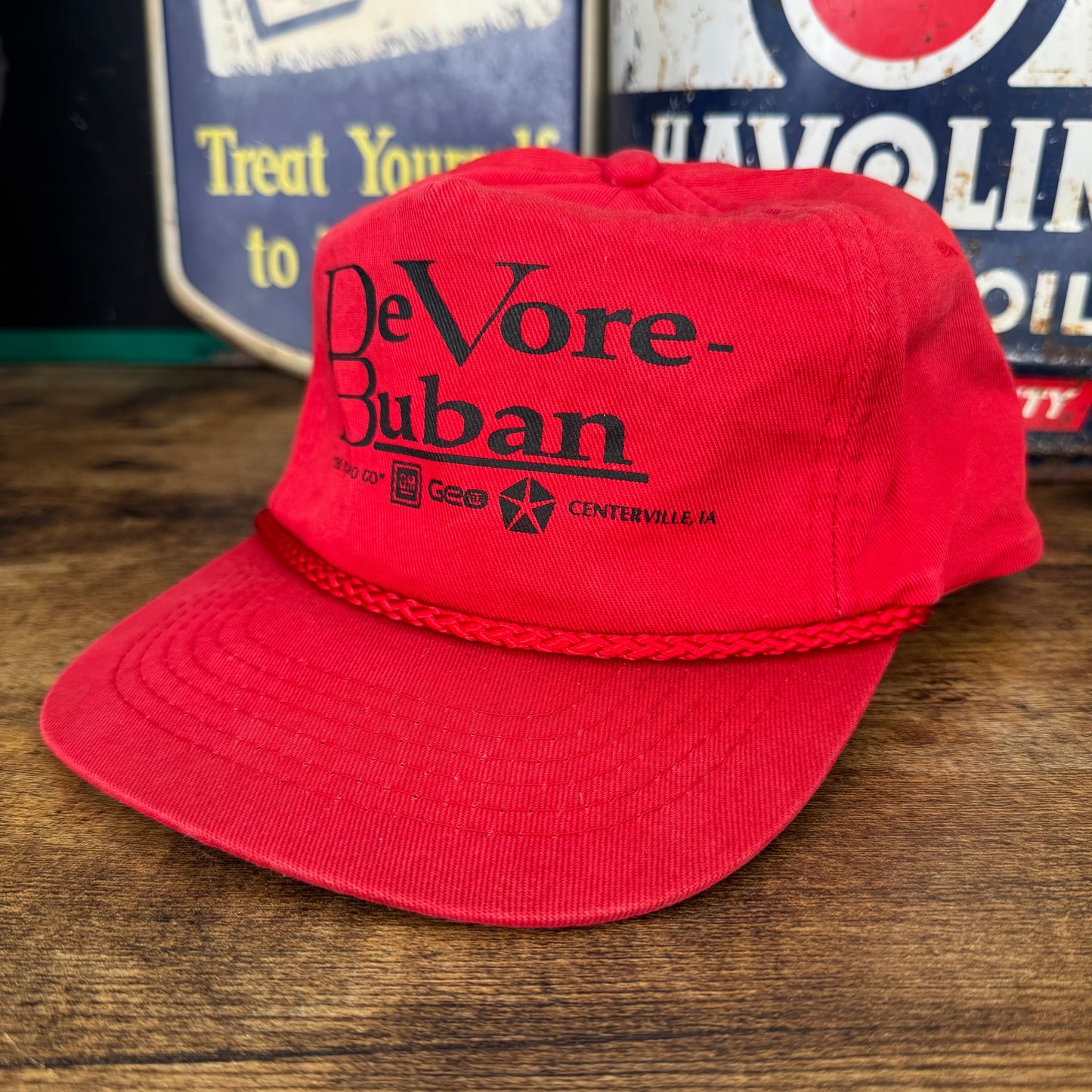 DeVore Buban GM, Geo, Chrysler Dealership Trucker hat