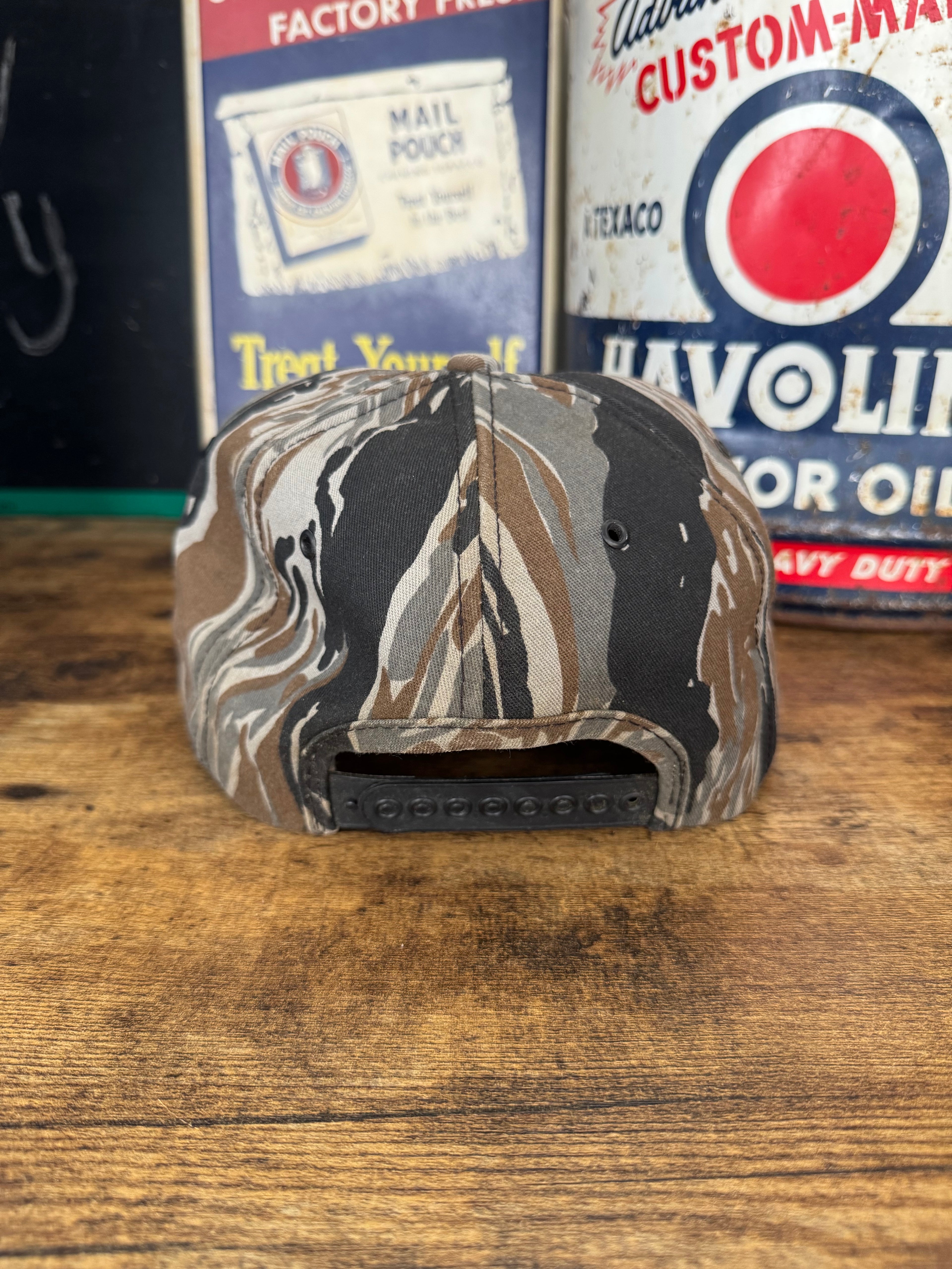 Valley Park Grain Elevator Camo Trucker Hat