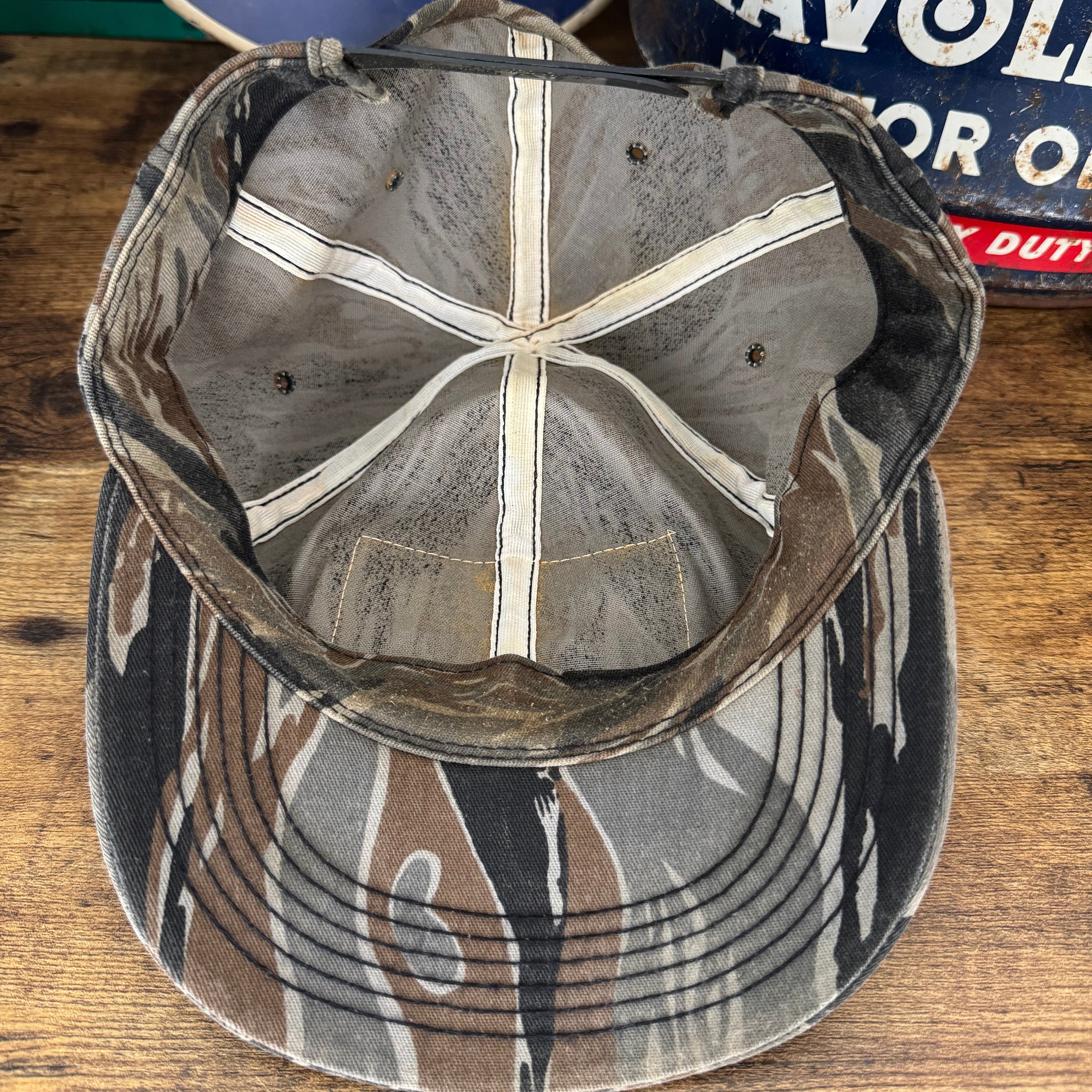 Valley Park Grain Elevator Camo Trucker Hat