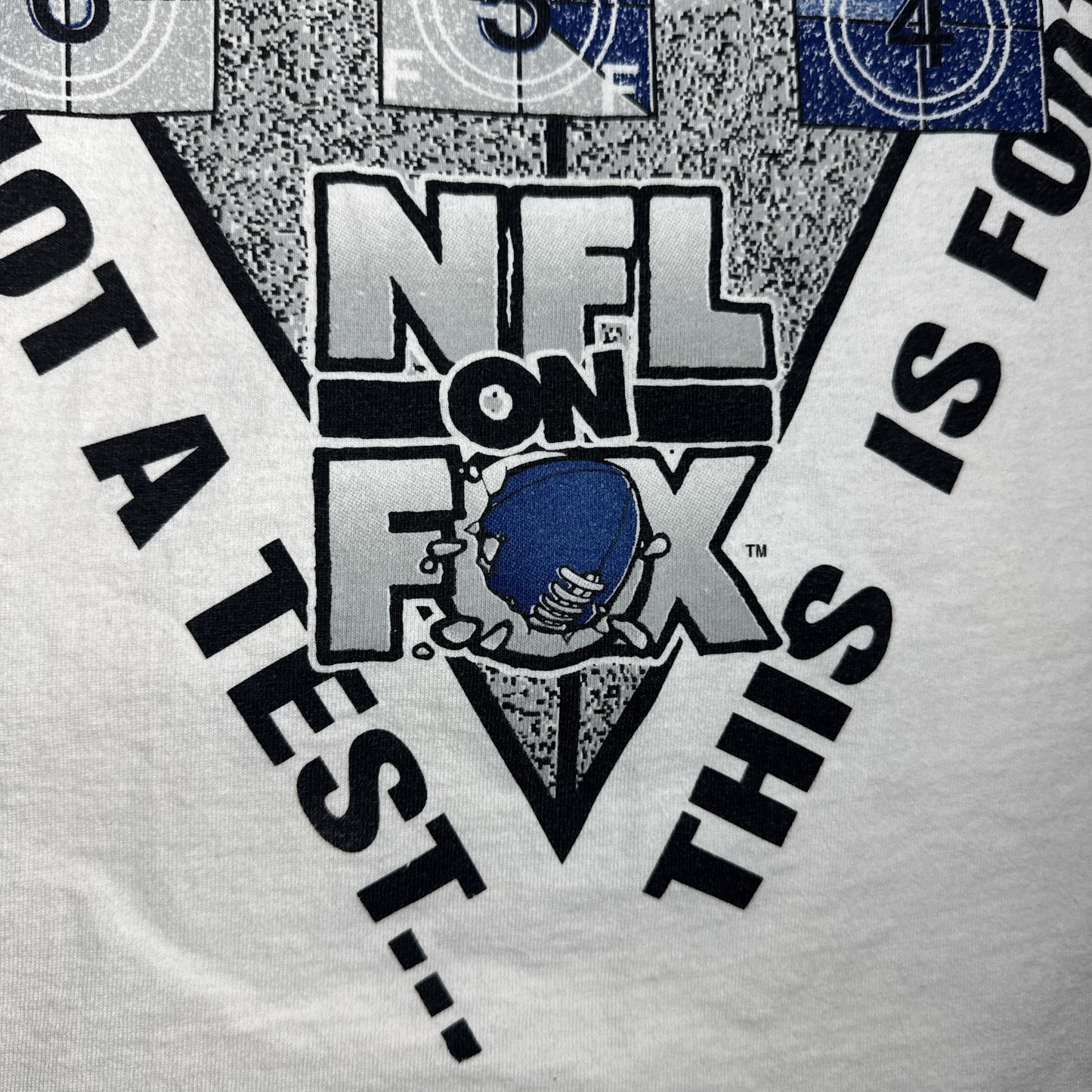 1996 NFL On Fox St Louis Rams T Shirt (Mens XL)