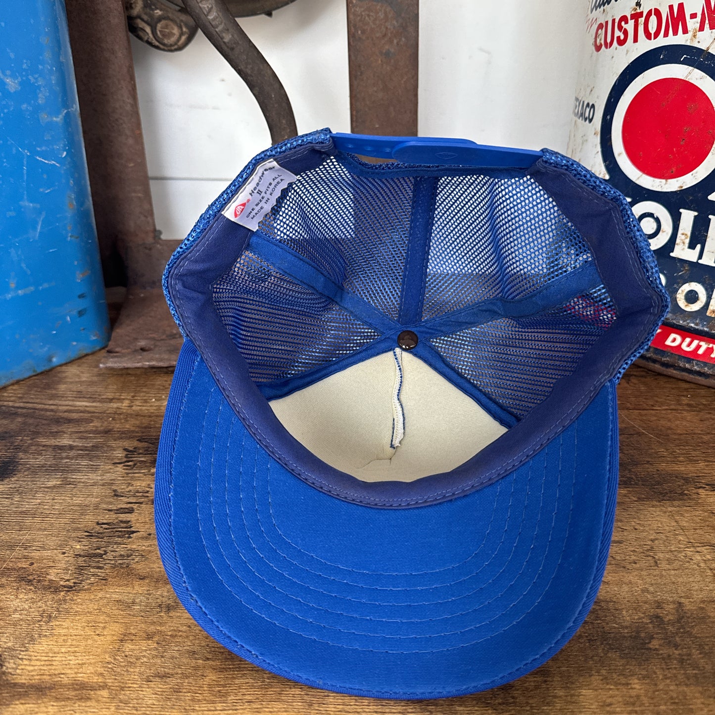 90's Weber Chevrolet dealership trucker hat